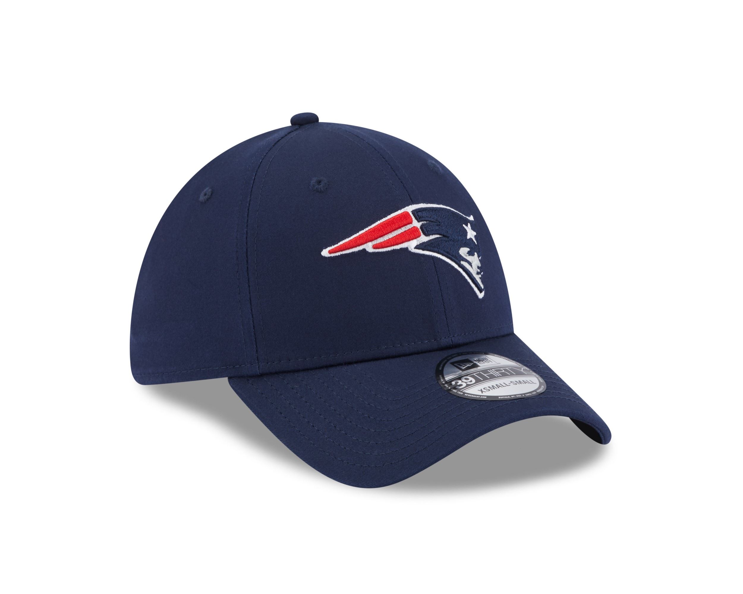 New England Patriots NFL Comfort Navy 39Thirty Stretch Cap New Era