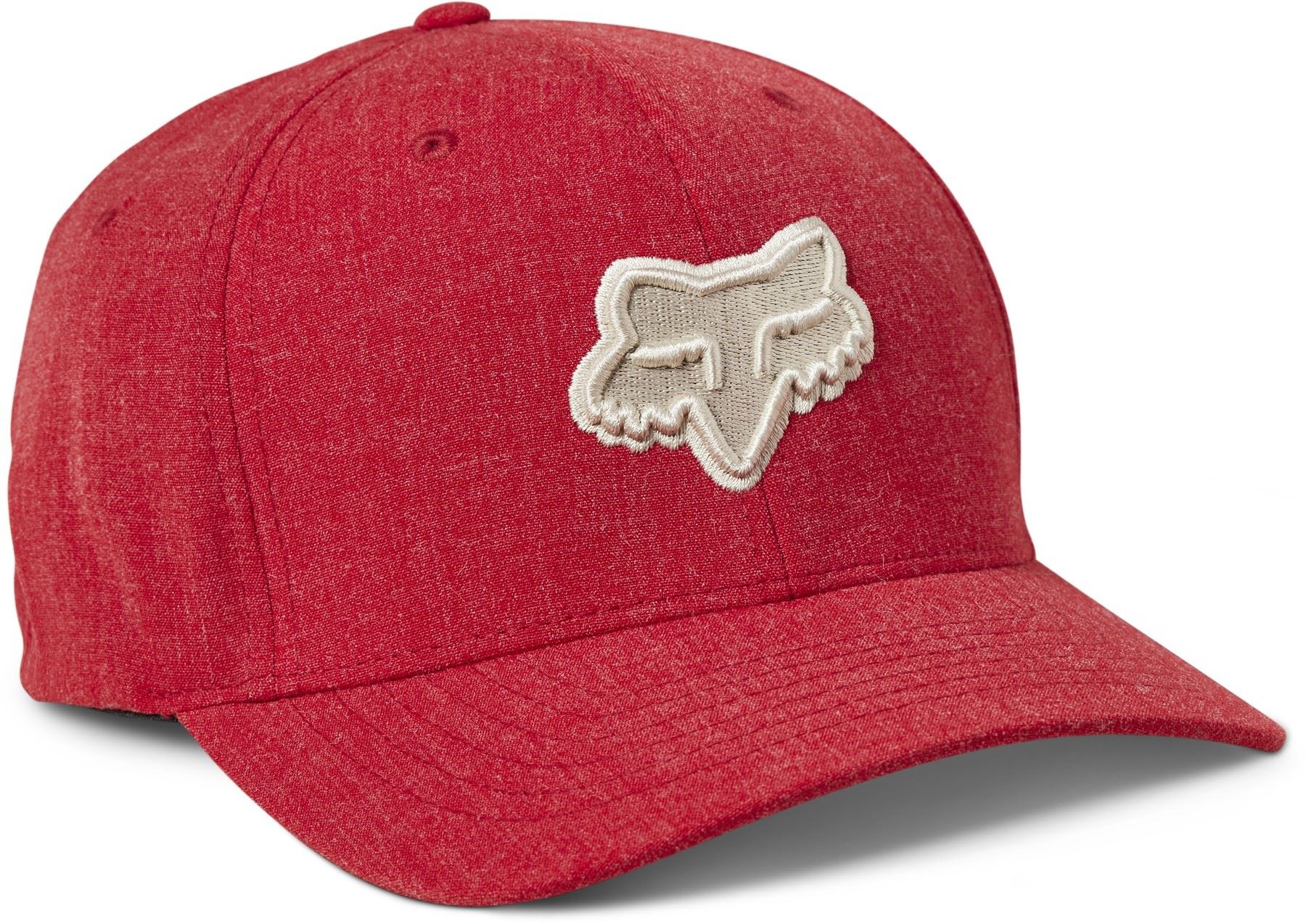 Transposition Heather Red Flexfit Hat Fox Racing