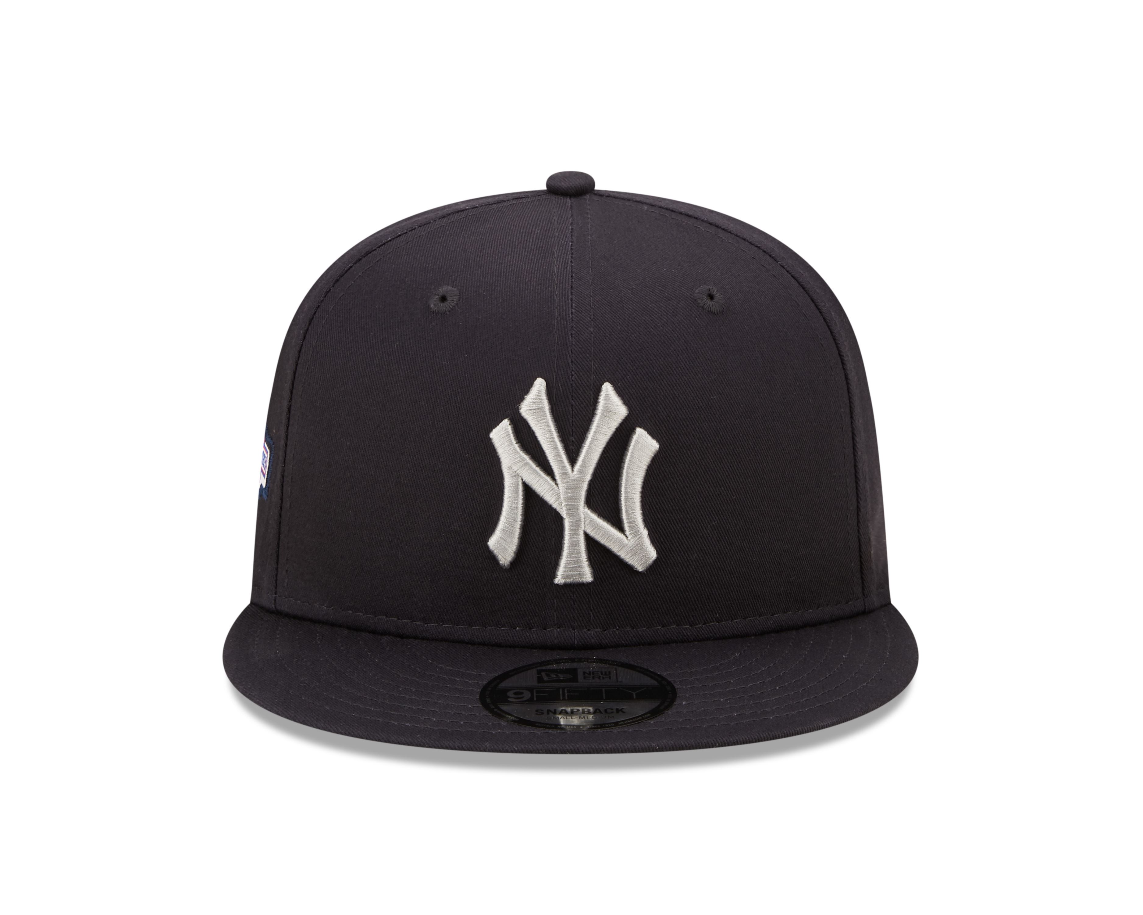 New York Yankees MLB 100th Anniversary Sidepatch 9Fifty Snapback Cap Navy New Era