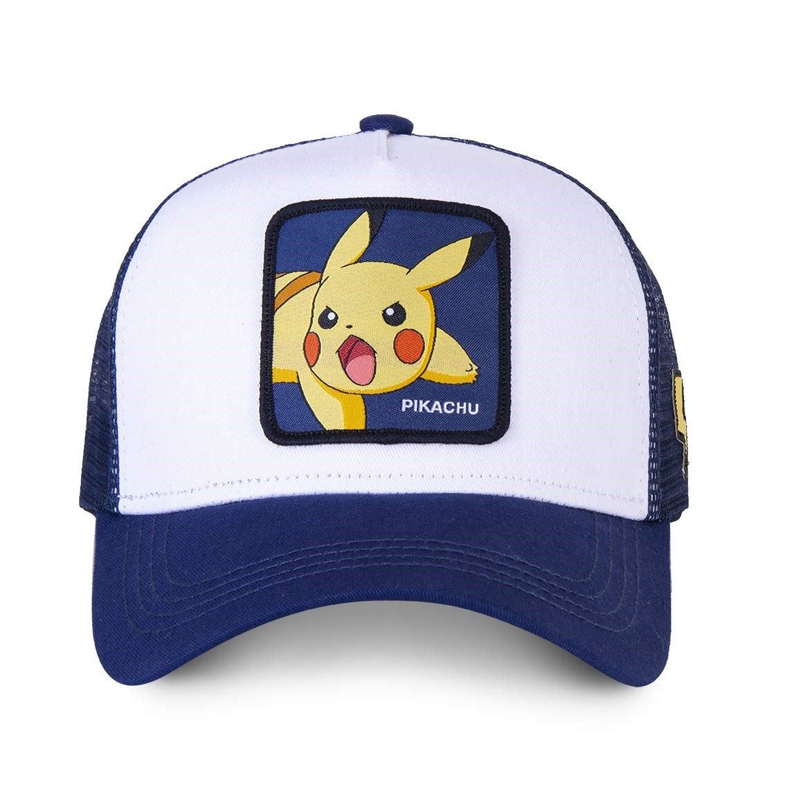 Pikachu Pokemon White / Blue Trucker Cap Capslab
