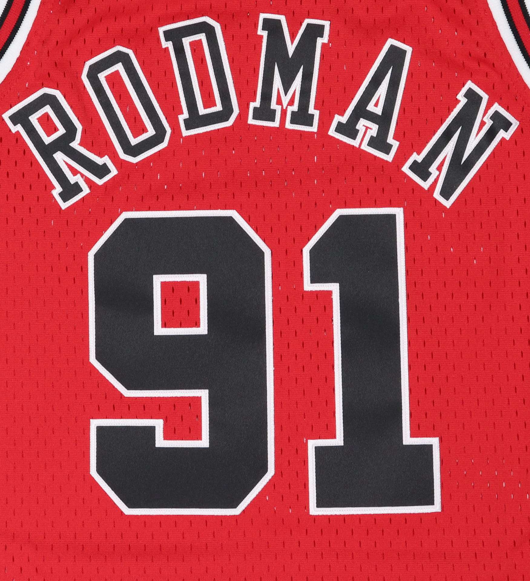 Dennis Rodman #91 Chicago Bulls NBA Kids Swingman Road Jersey Mitchell & Ness