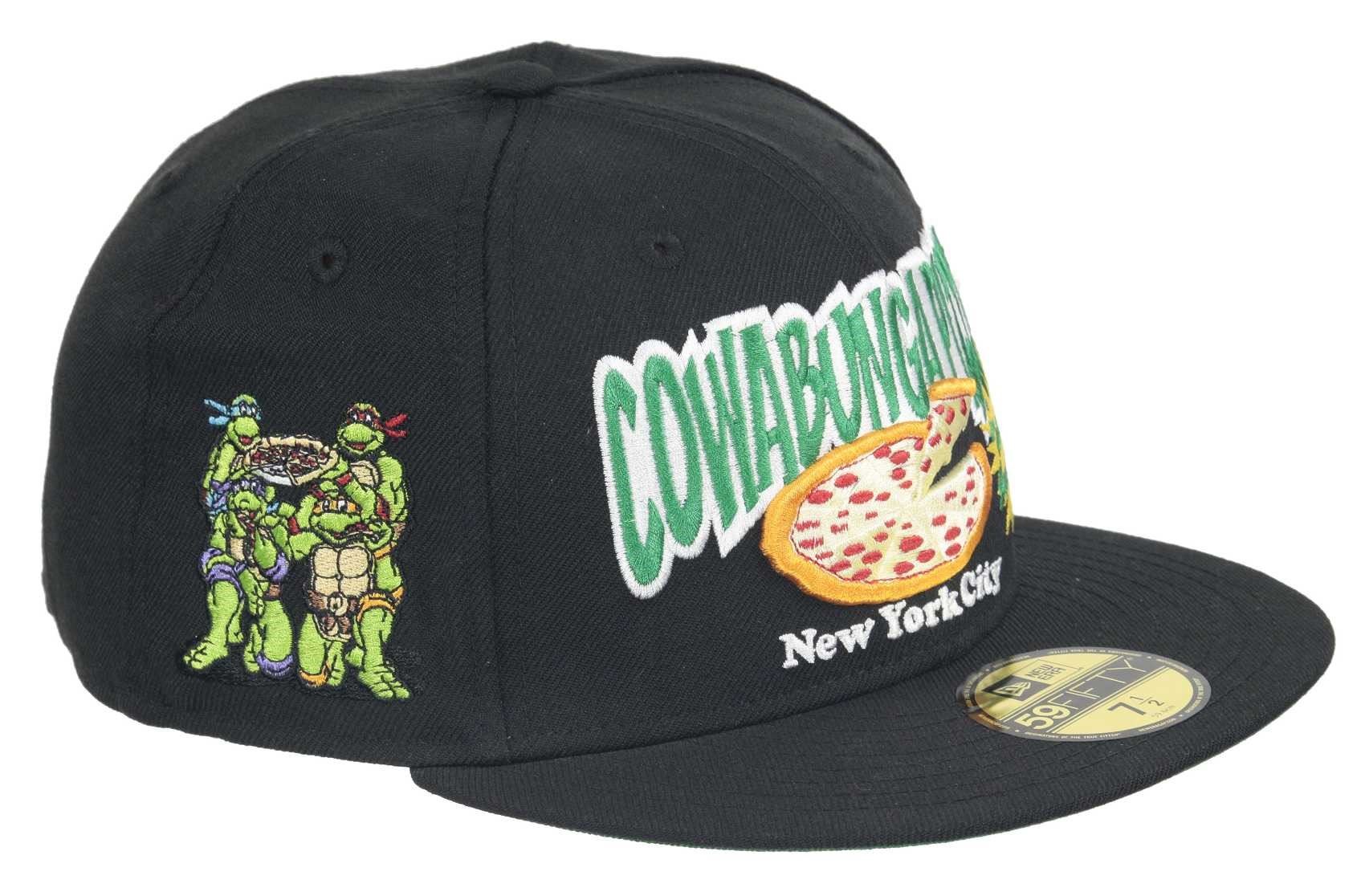 Cowabunga Pizza Ninja Turtles Black TMNT Edition 59Fifty Cap New Era