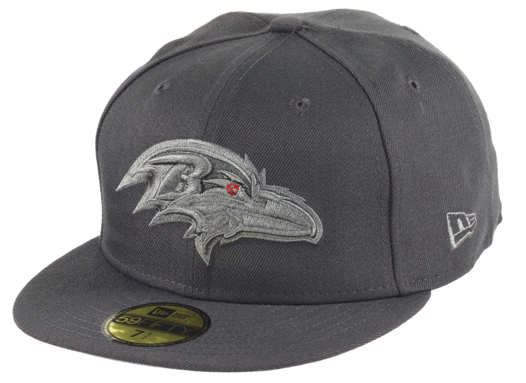 Baltimore Ravens Grey Collection 59Fifty Basecap New Era