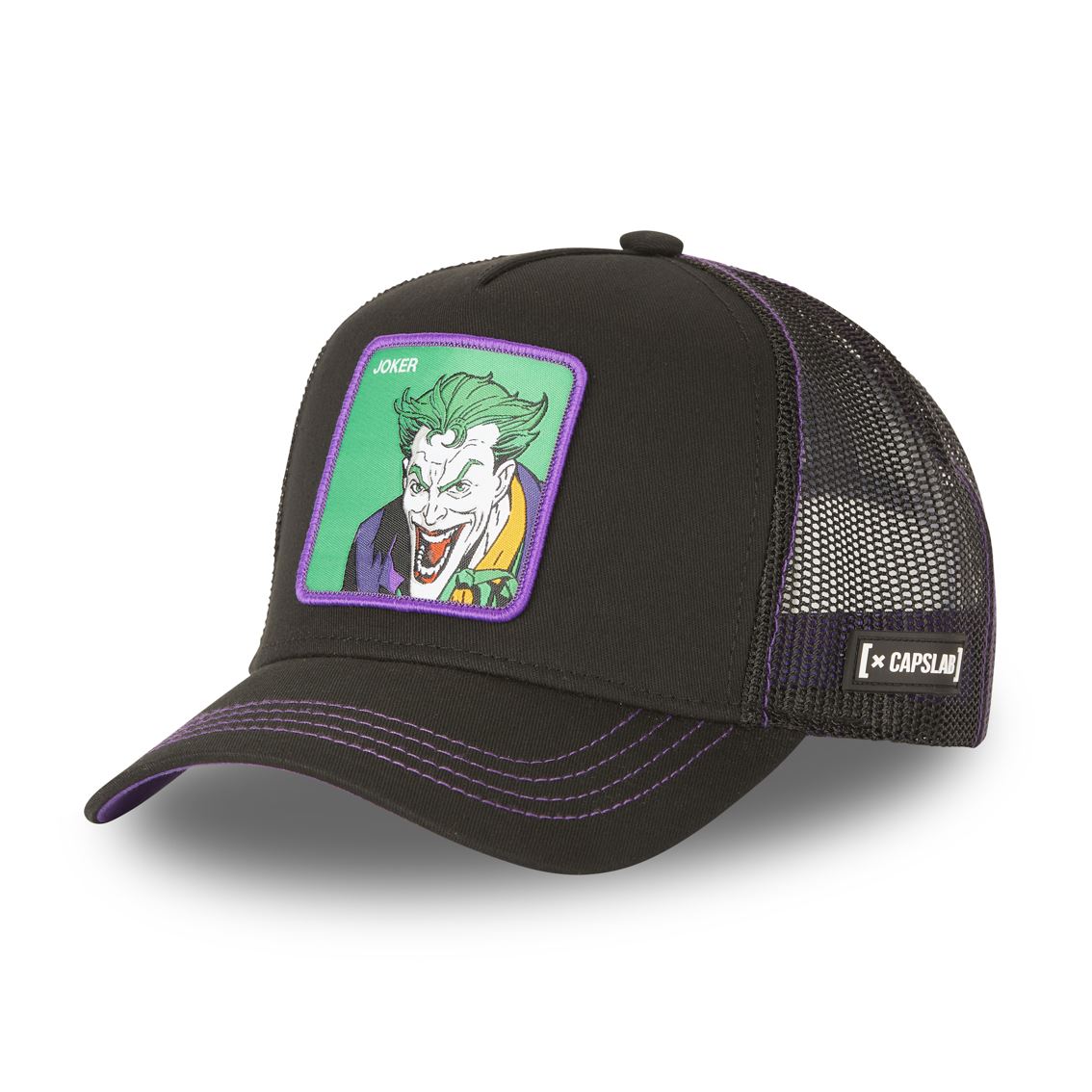 Joker DC Batman Black Trucker Cap Capslab