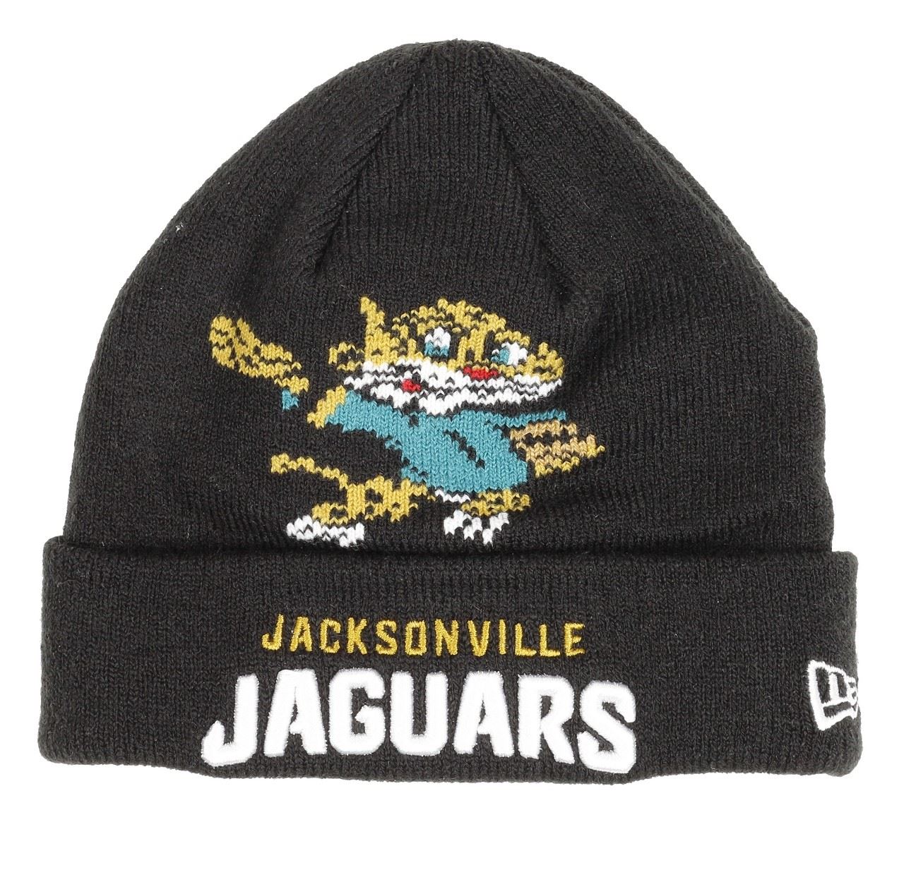 Jacksonville Jaguars Infant Mascot Cuff Beanie New Era