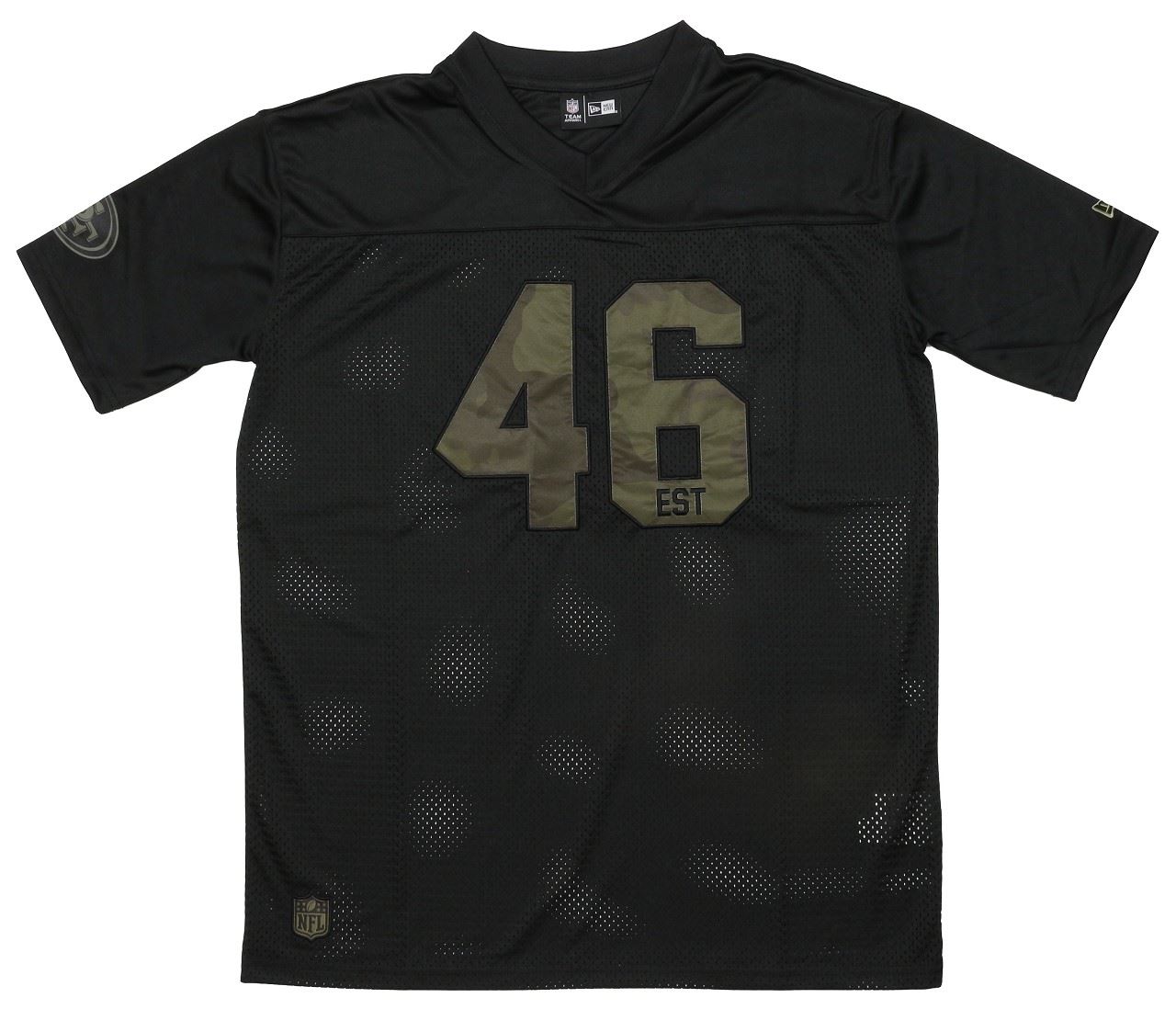 San Francisco 49ers NFL Camo Jersey T-Shirt New Era