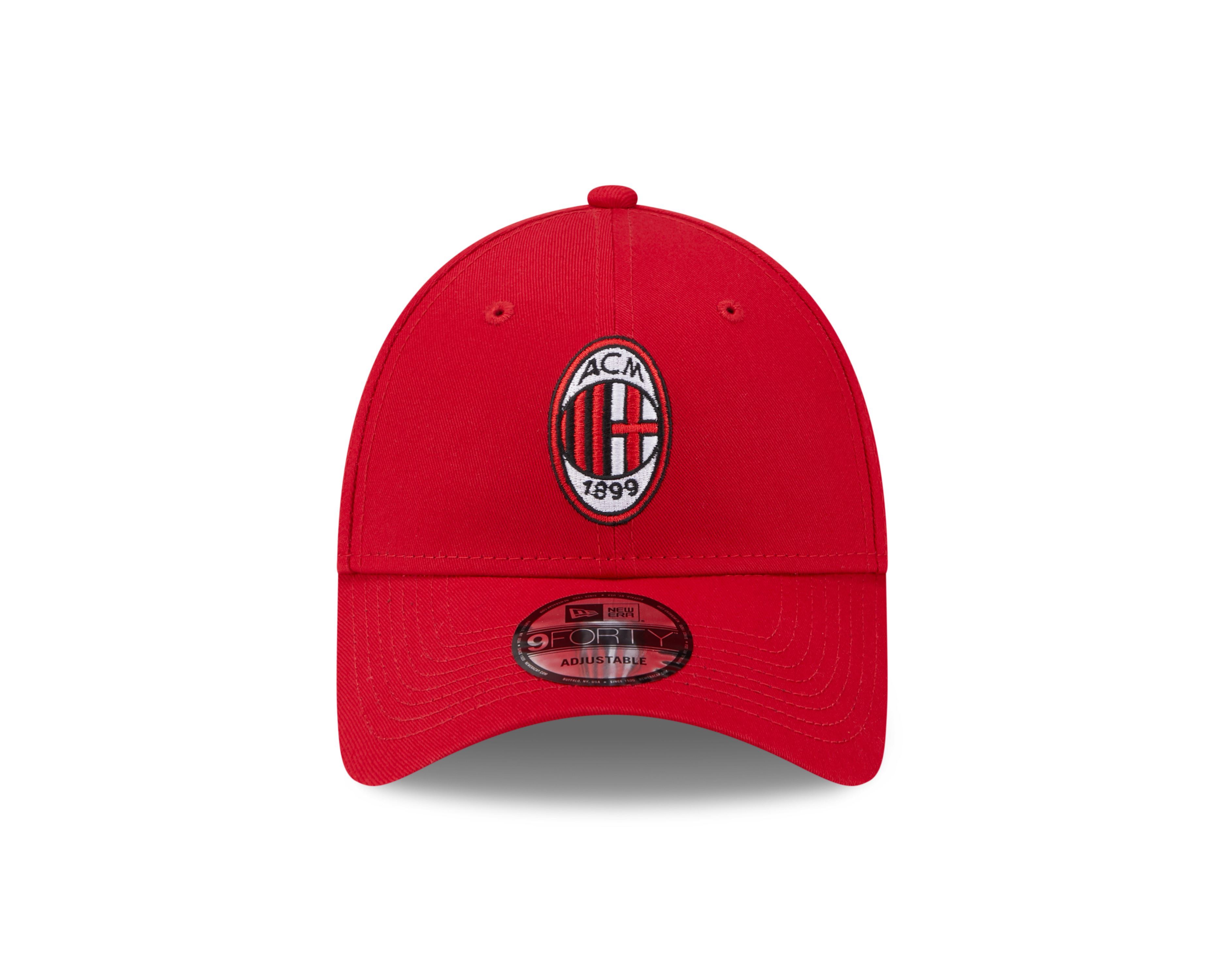AC Mailand Serie A Rot Verstellbare 9Forty Cap New Era