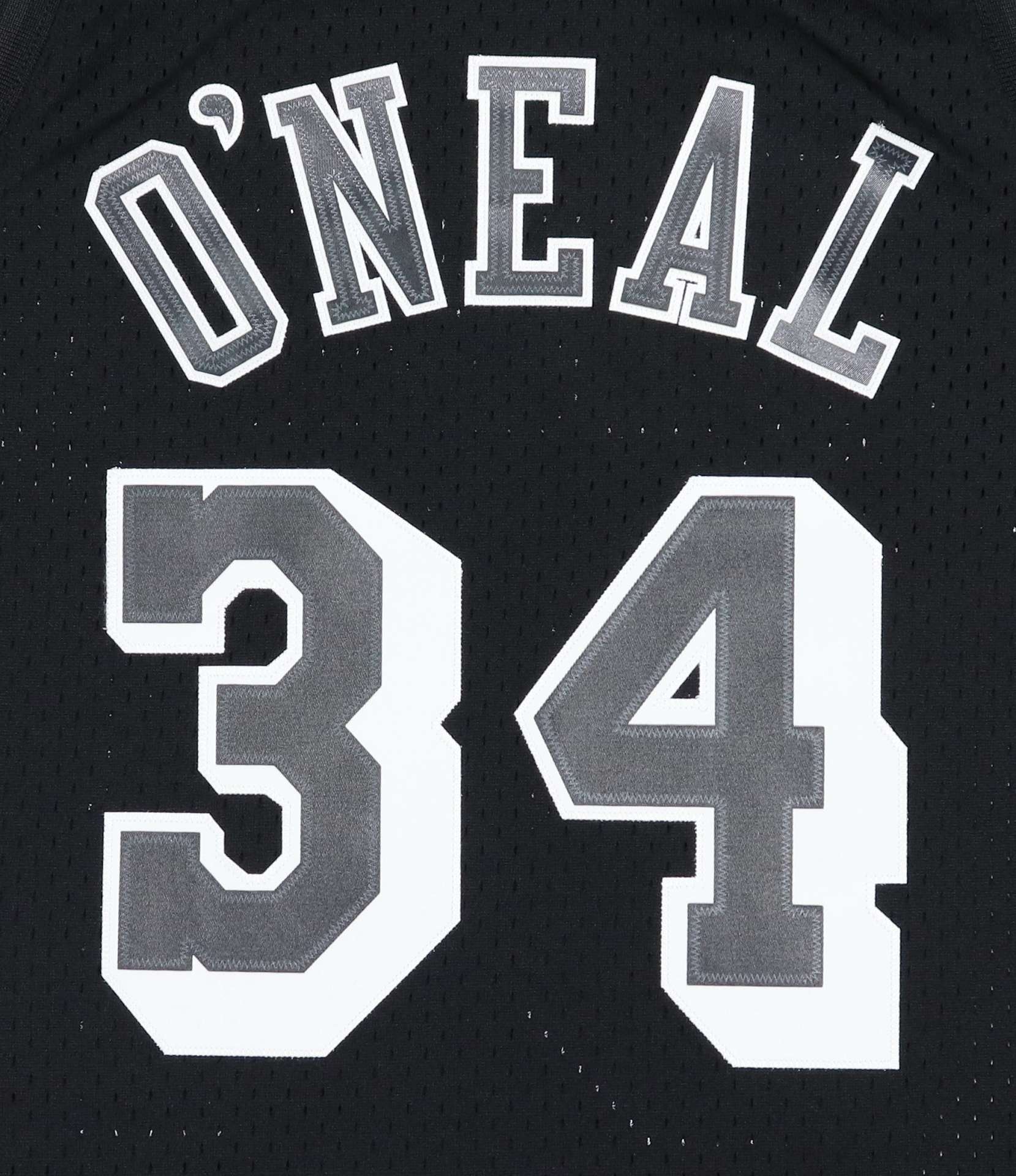 Shaquille ONeal #34 Los Angeles Lakers NBA White Logo Swingman Jersey Mitchell & Ness