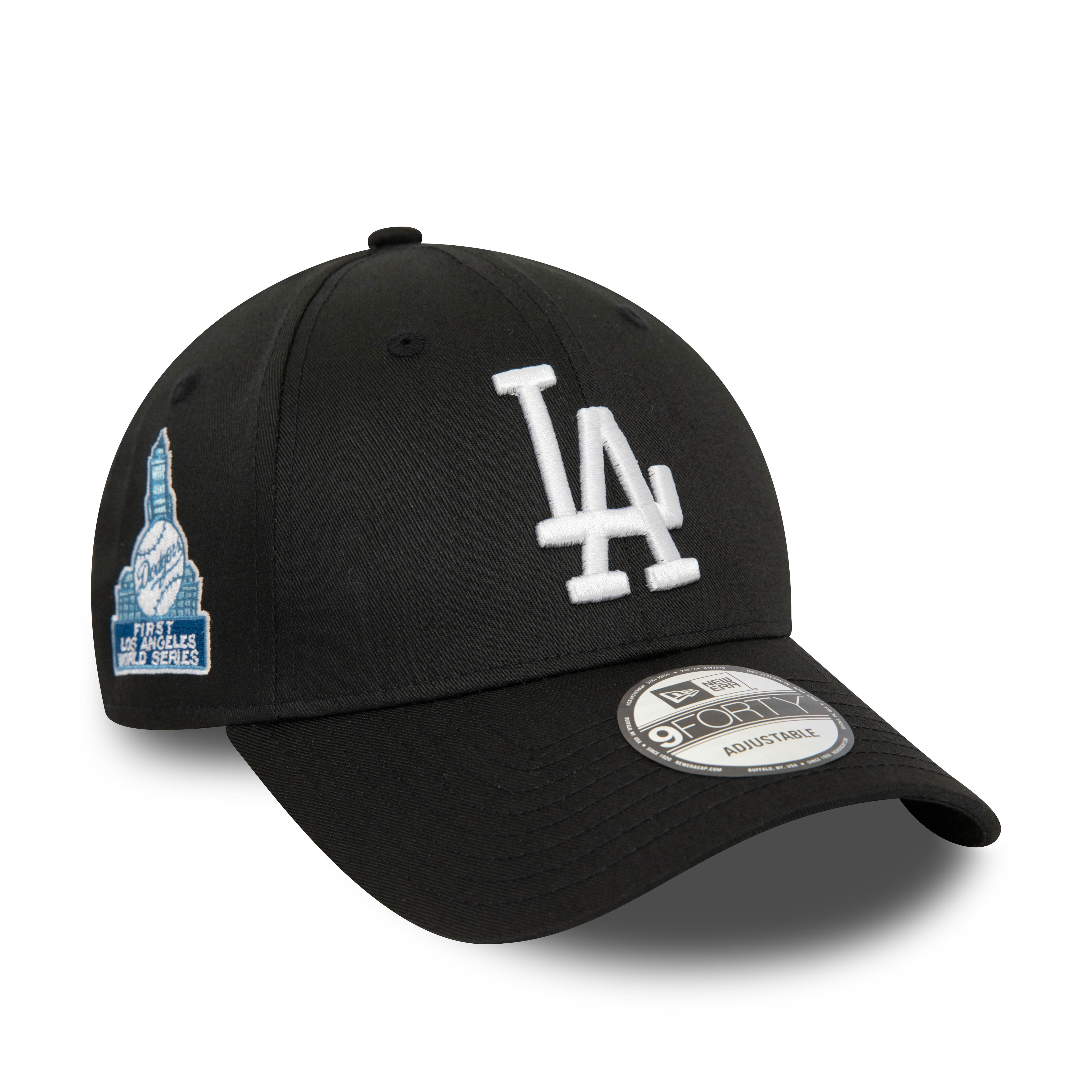 Los Angeles Dodgers MLB 1st World Series Sidepatch Black 9Forty Adjustable Cap New Era