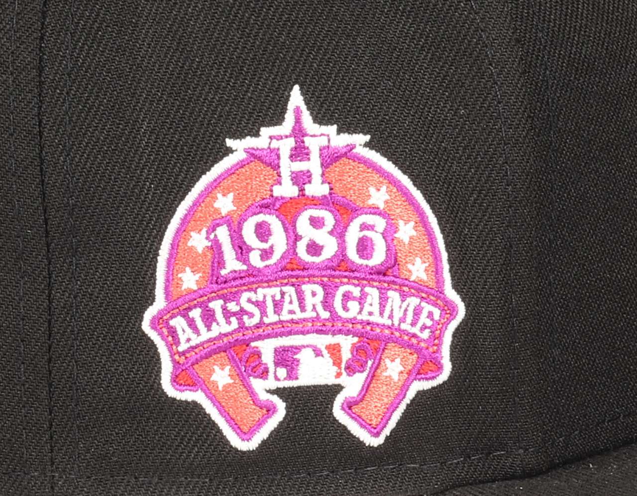 Houston Astros MLB All Star Game 1986 Sidelogo Cooperstown Black 59Fifty Basecap New Era