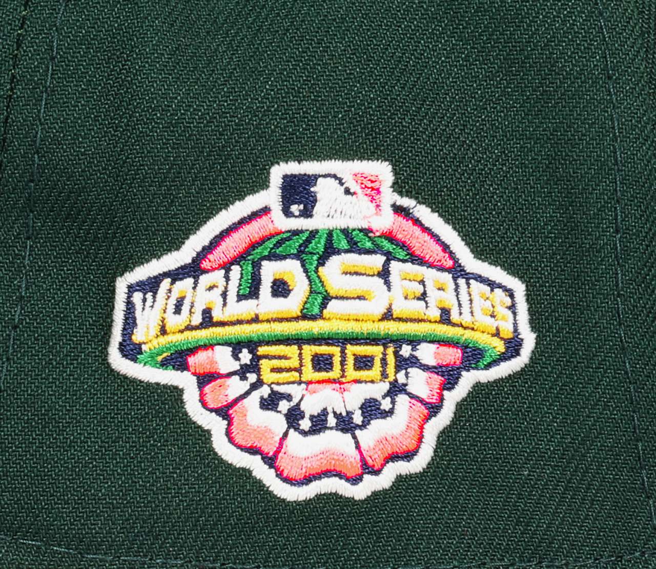 Arizona Diamondbacks MLB World Series 2001 Sidepatch Dark Green 9Forty A-Frame Adjustable Cap New Era