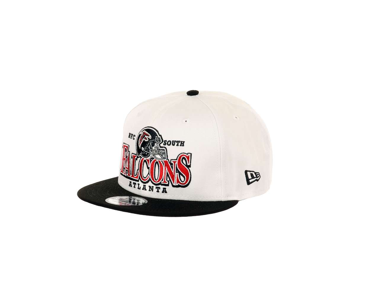 Atlanta Falcons NFL Helmet Teamcolour White Black 9Fifty Snapback Cap New Era