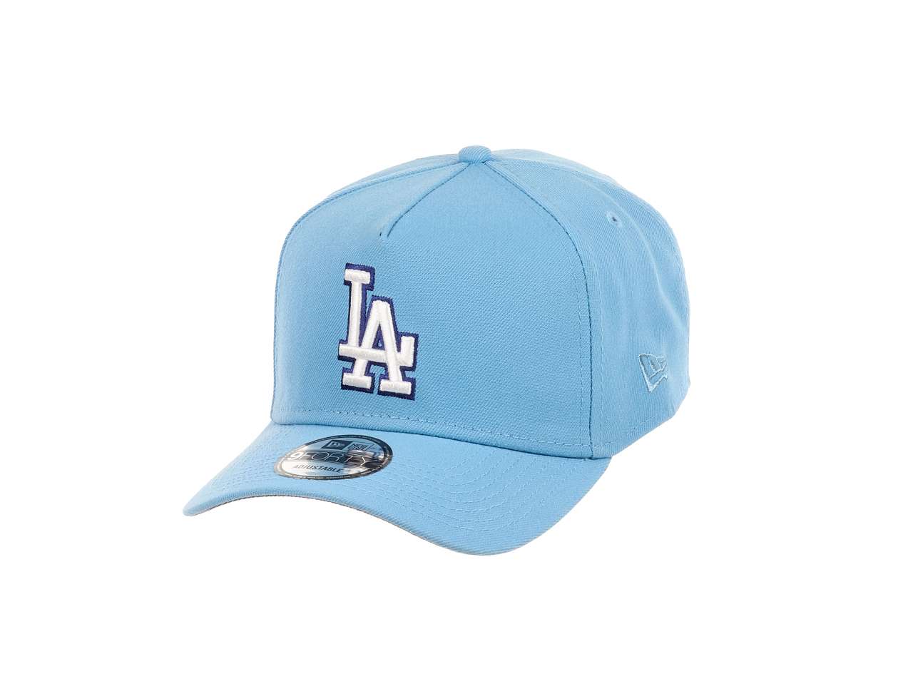 Los Angeles Dodgers MLB Cooperstown Sky Blue 9Forty A-Frame Snapback Cap New Era