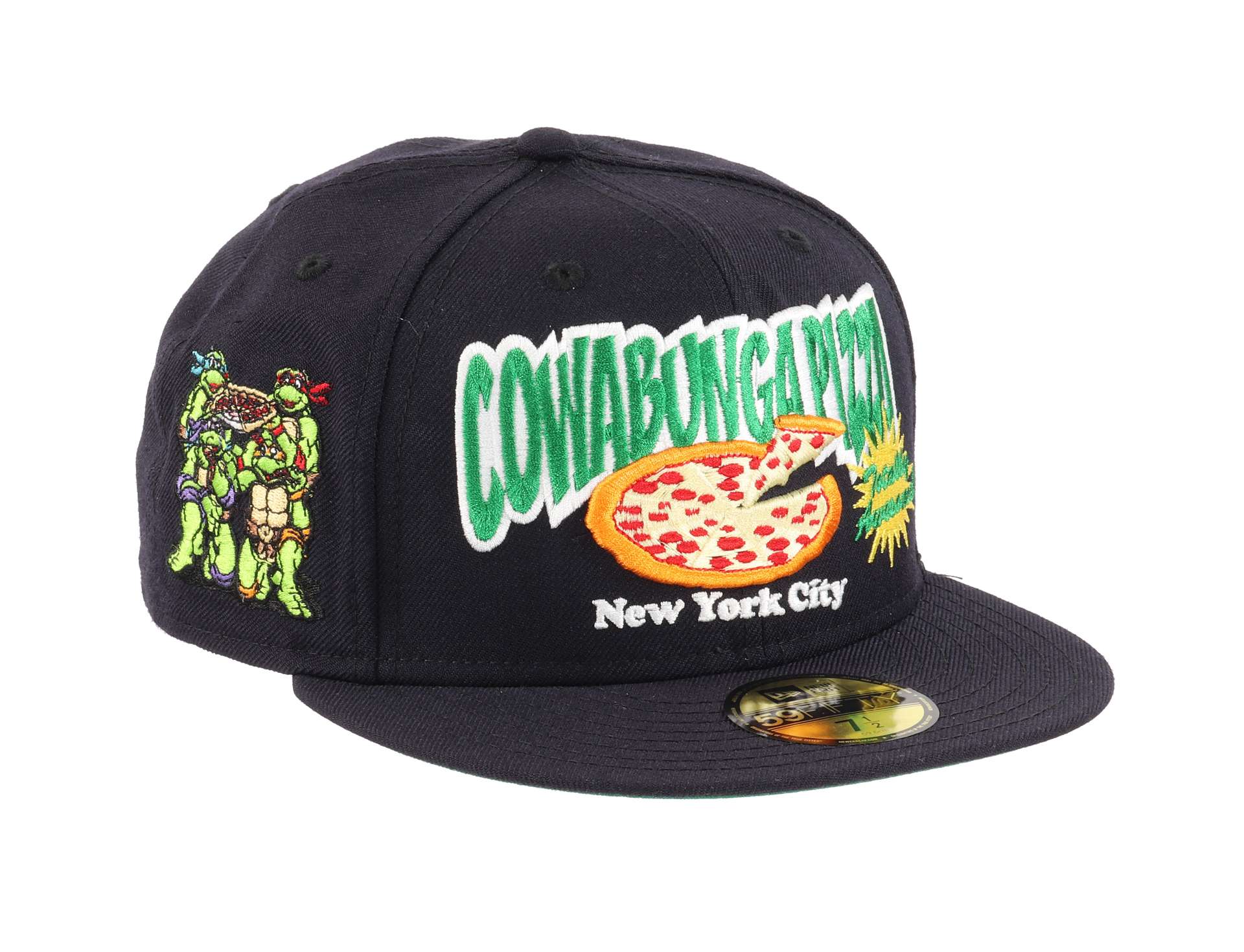 Cowabunga Pizza Ninja Turtles Navy TMNT Edition 59Fifty Cap New Era