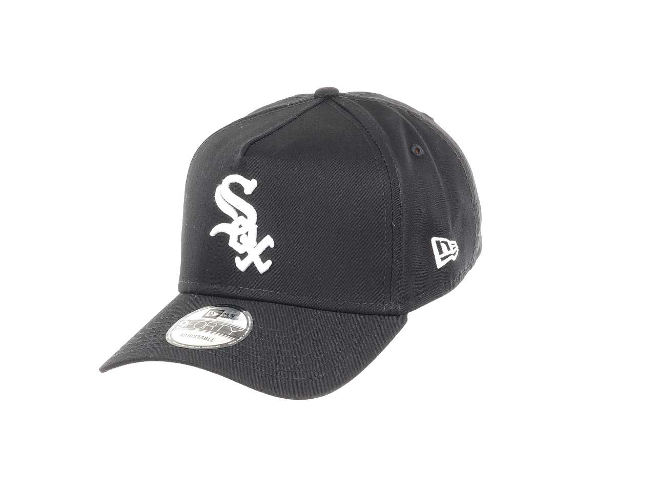 Chicago White Sox MLB Essential Black 9Forty A-Frame Snapback Cap New Era