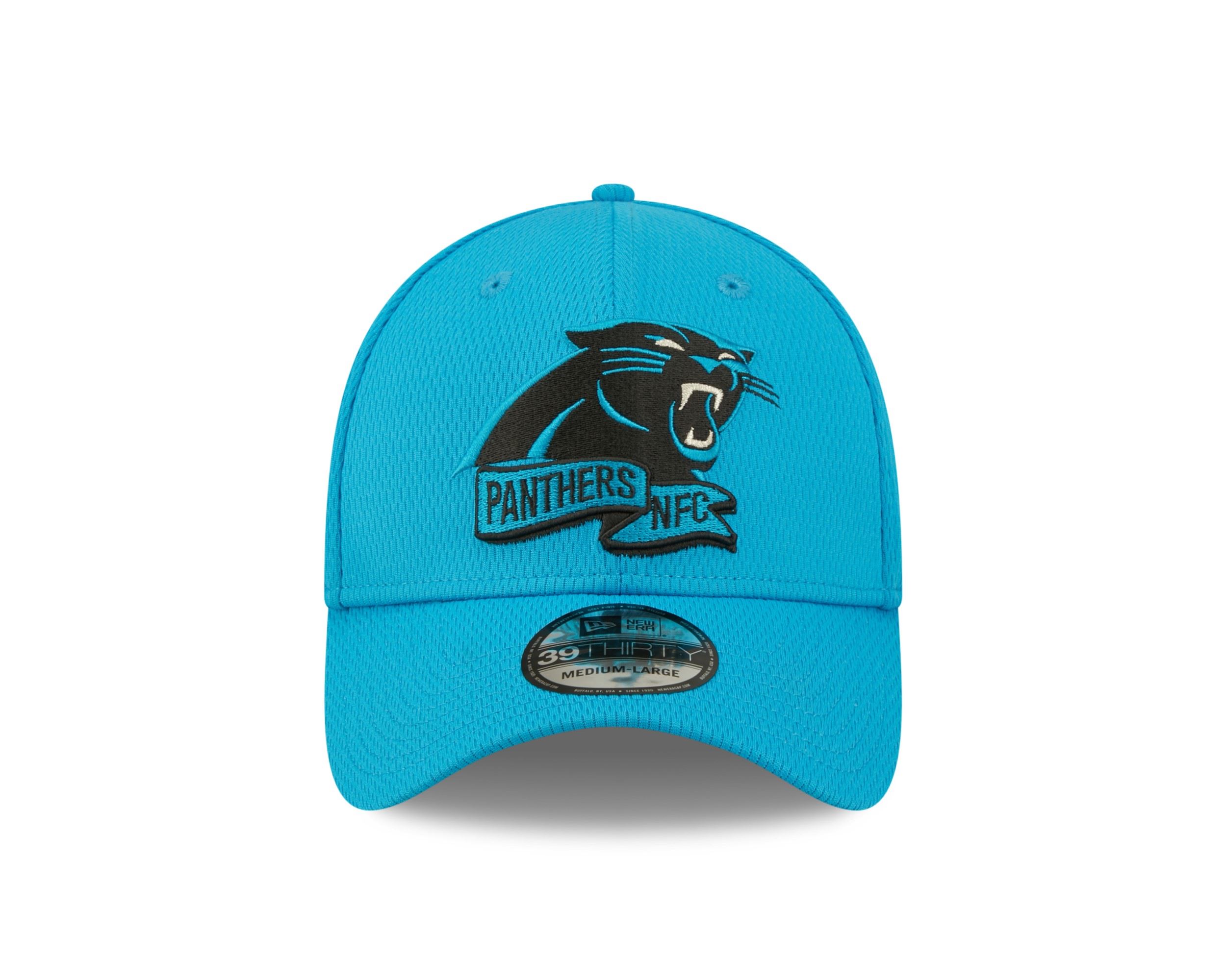 Carolina Panthers NFL 2022 Sideline Blue 39Thirty Stretch Cap New Era