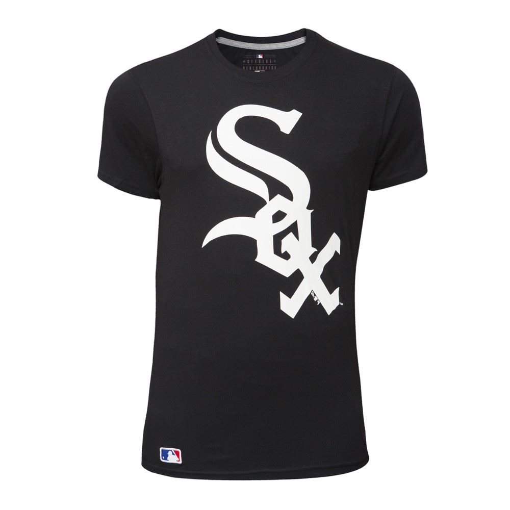 Chicago White Sox Black White T-Shirt New Era