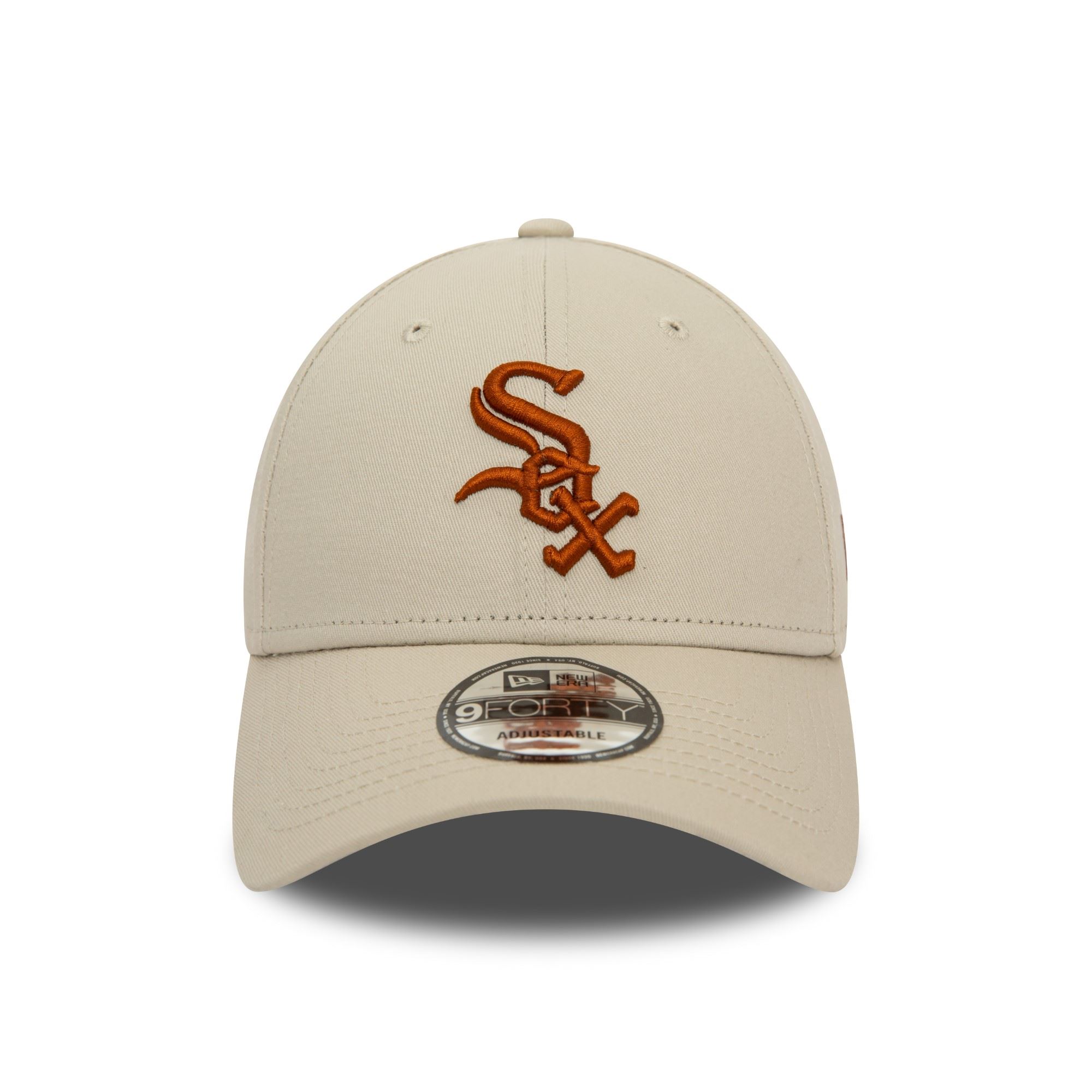 Chicago White Sox MLB League Essential Beige Brown 9Forty Adjustable Cap New Era