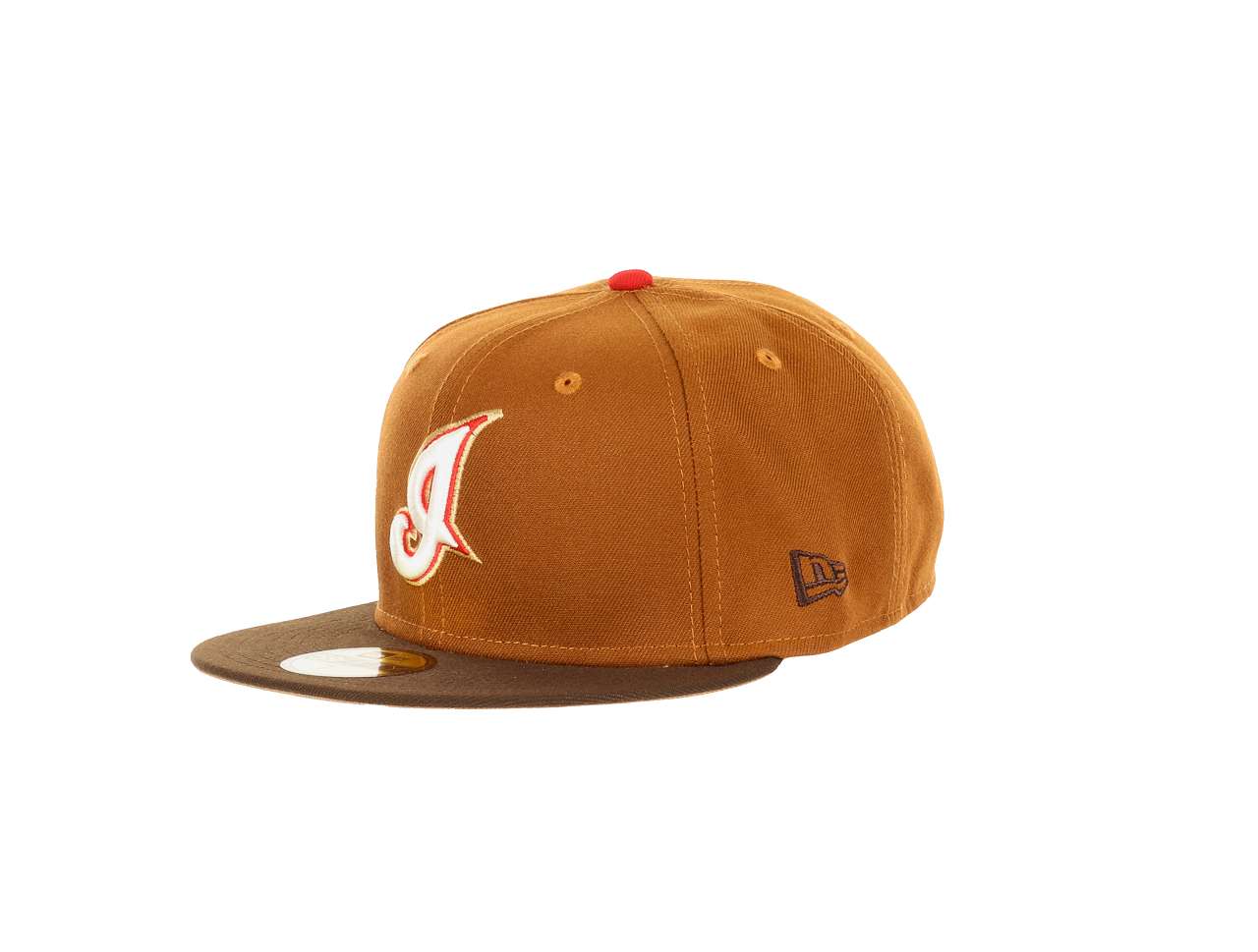 Cleveland Indians MLB Jacobs Field 10th Anniversary Sidepatch Brown 59Fifty Basecap New Era