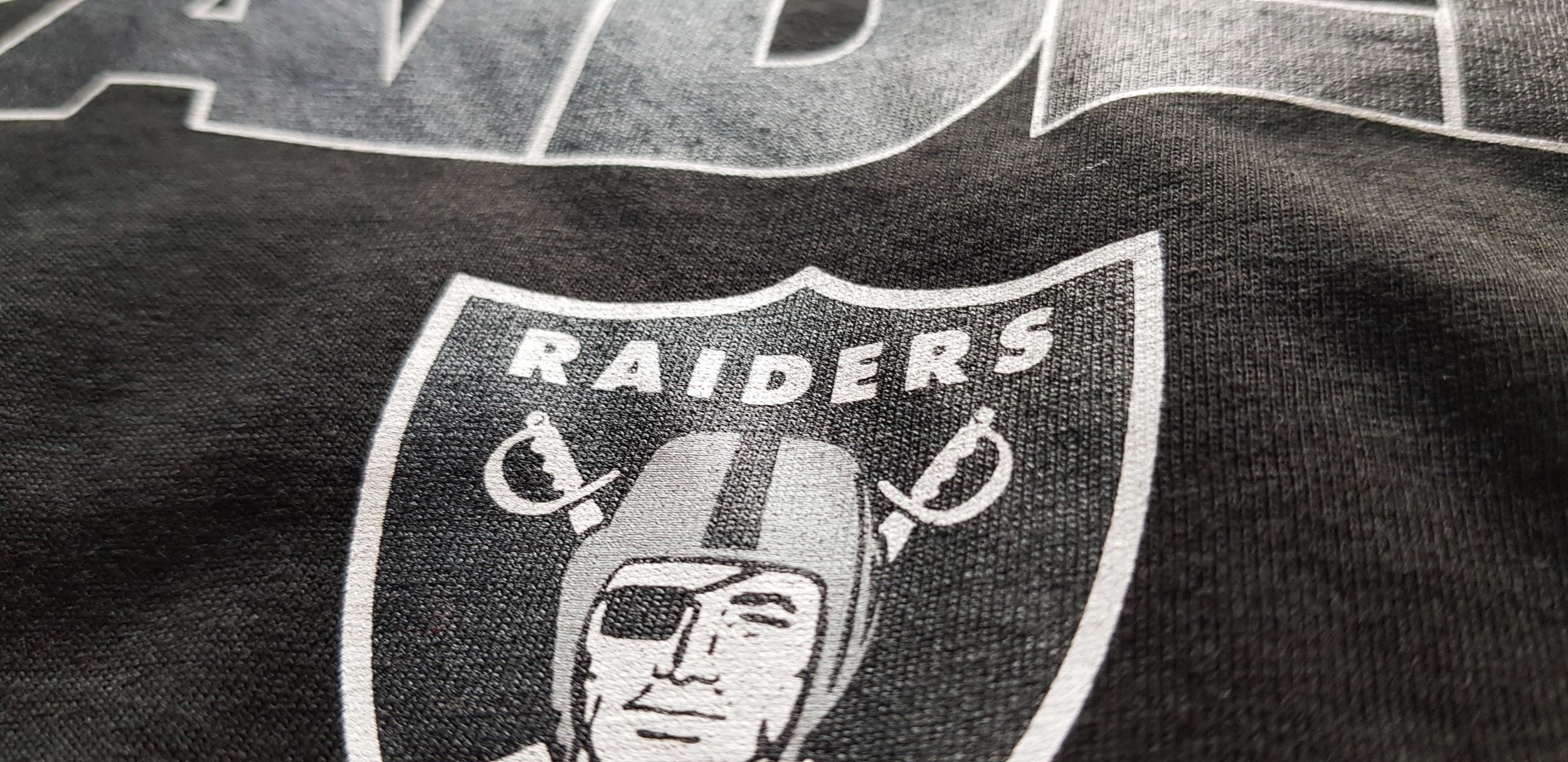 Las Vegas Raiders Stacked Logo T-Shirt New Era