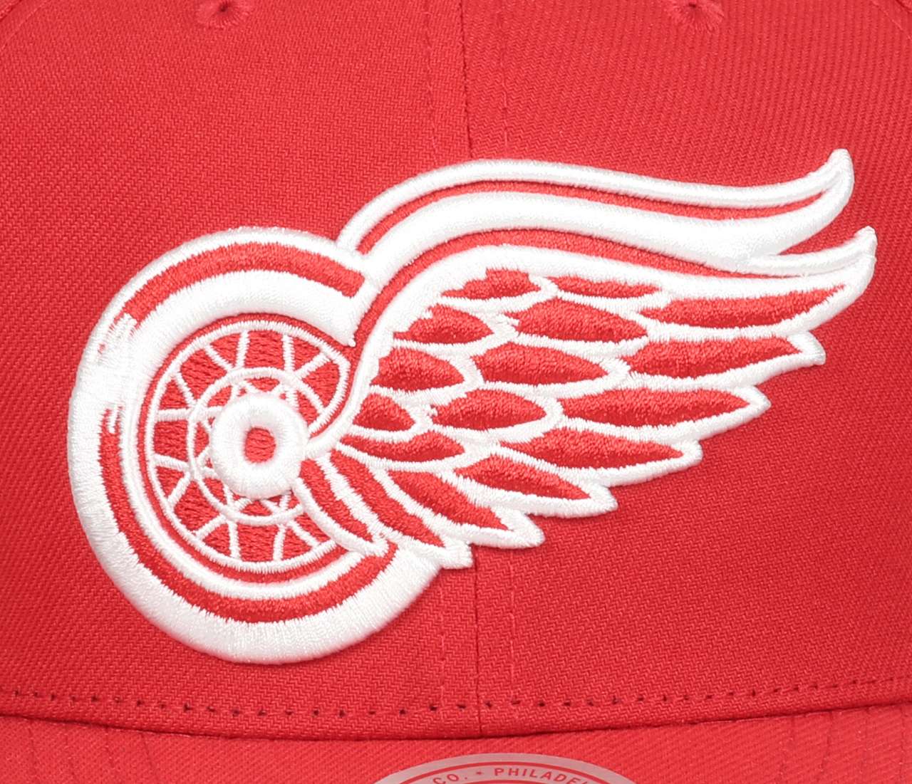 Detroit Red Wings Red NHL Team Ground 2.0 Pro Snapback Cap Mitchell & Ness