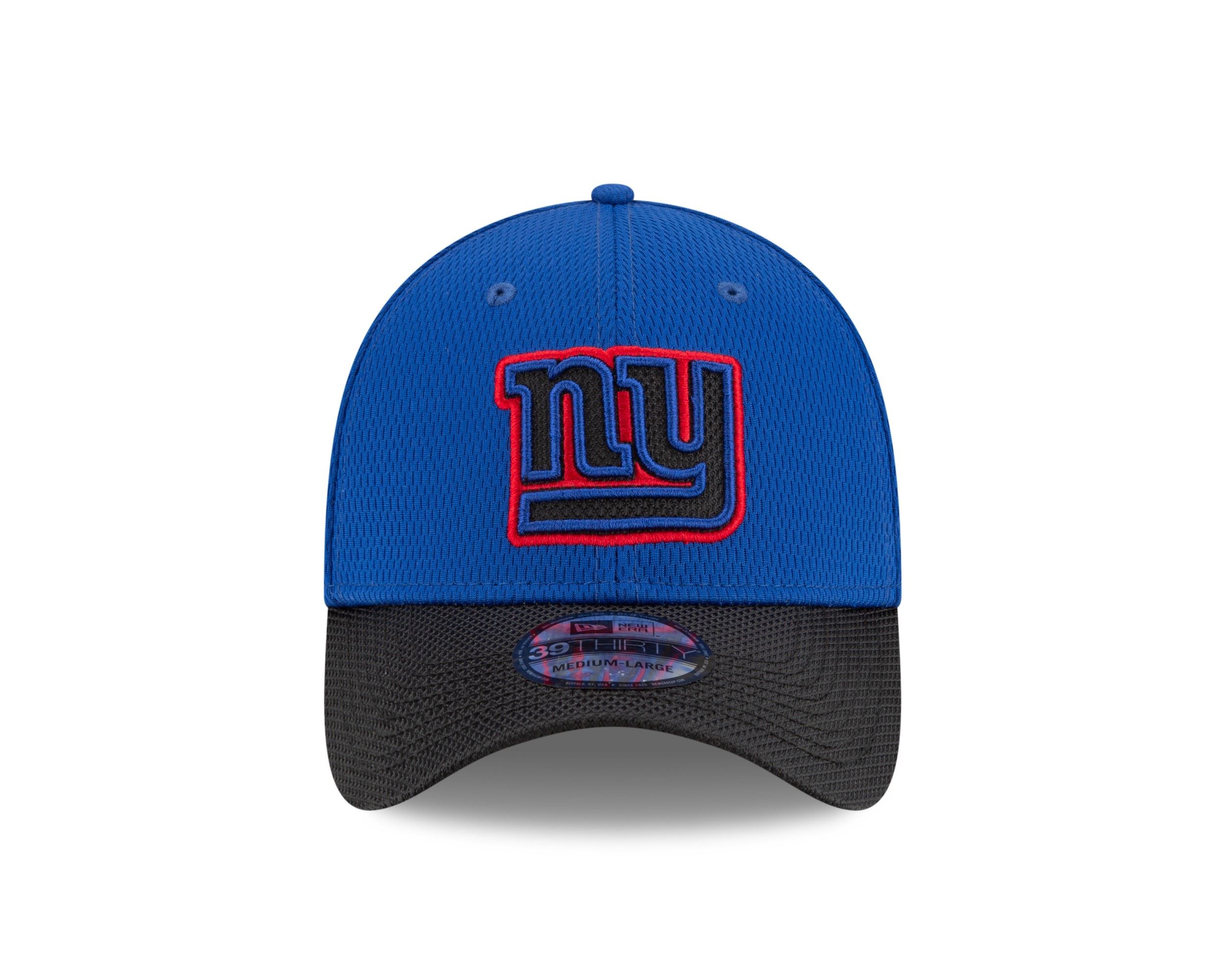 New York Giants NFL 2021 Sideline Royal 39Thirty Stretch Cap New Era