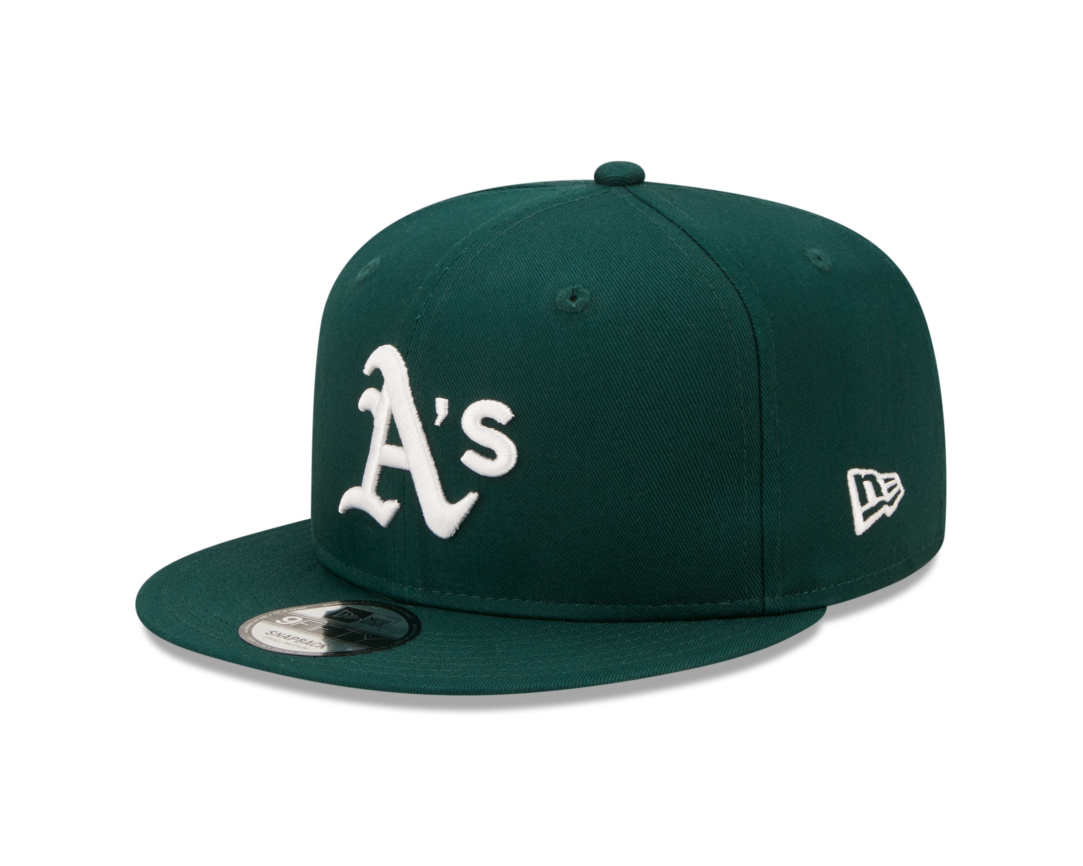 Oakland Athletics MLB 30th Anniversary Sidepatch 9Fifty Snapback Cap  Green New Era