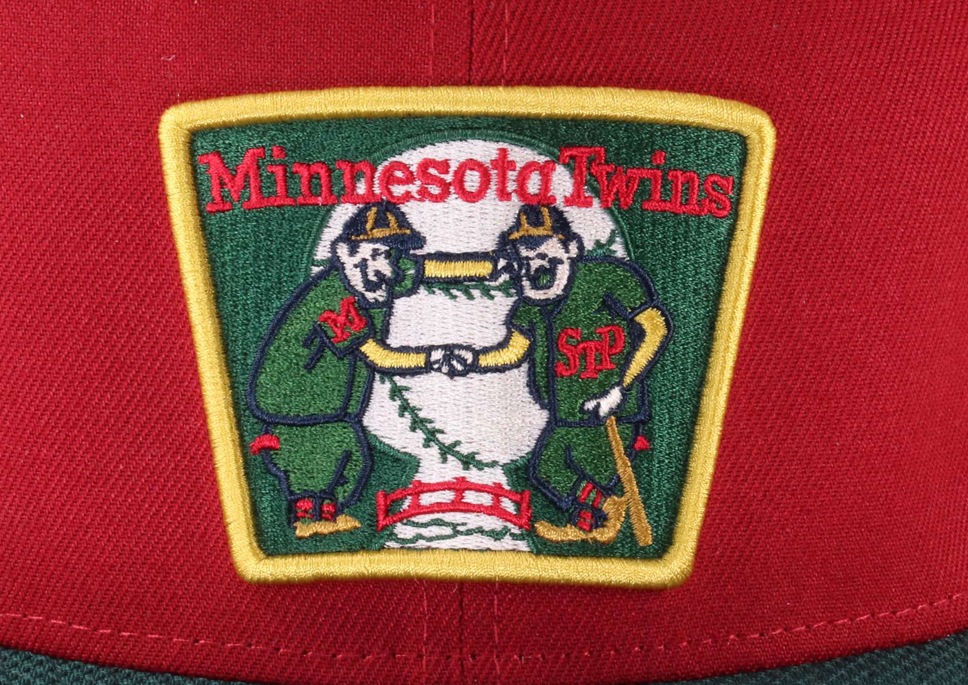 Minnesota Twins MLB Two Tone Red Green 59Fifty Basecap New Era