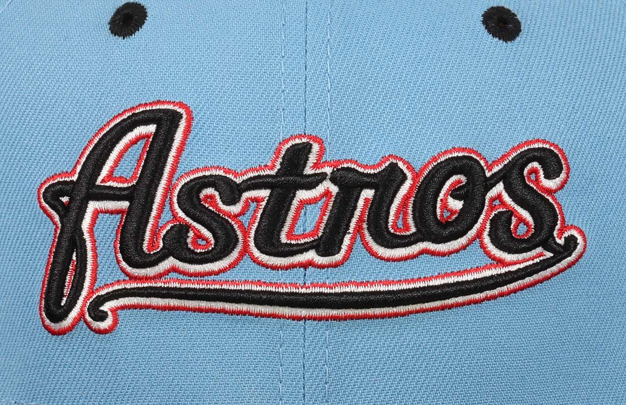 Houston Astros MLB Cooperstown Celebrating 45 Years Blue Black 59Fifty Basecap New Era