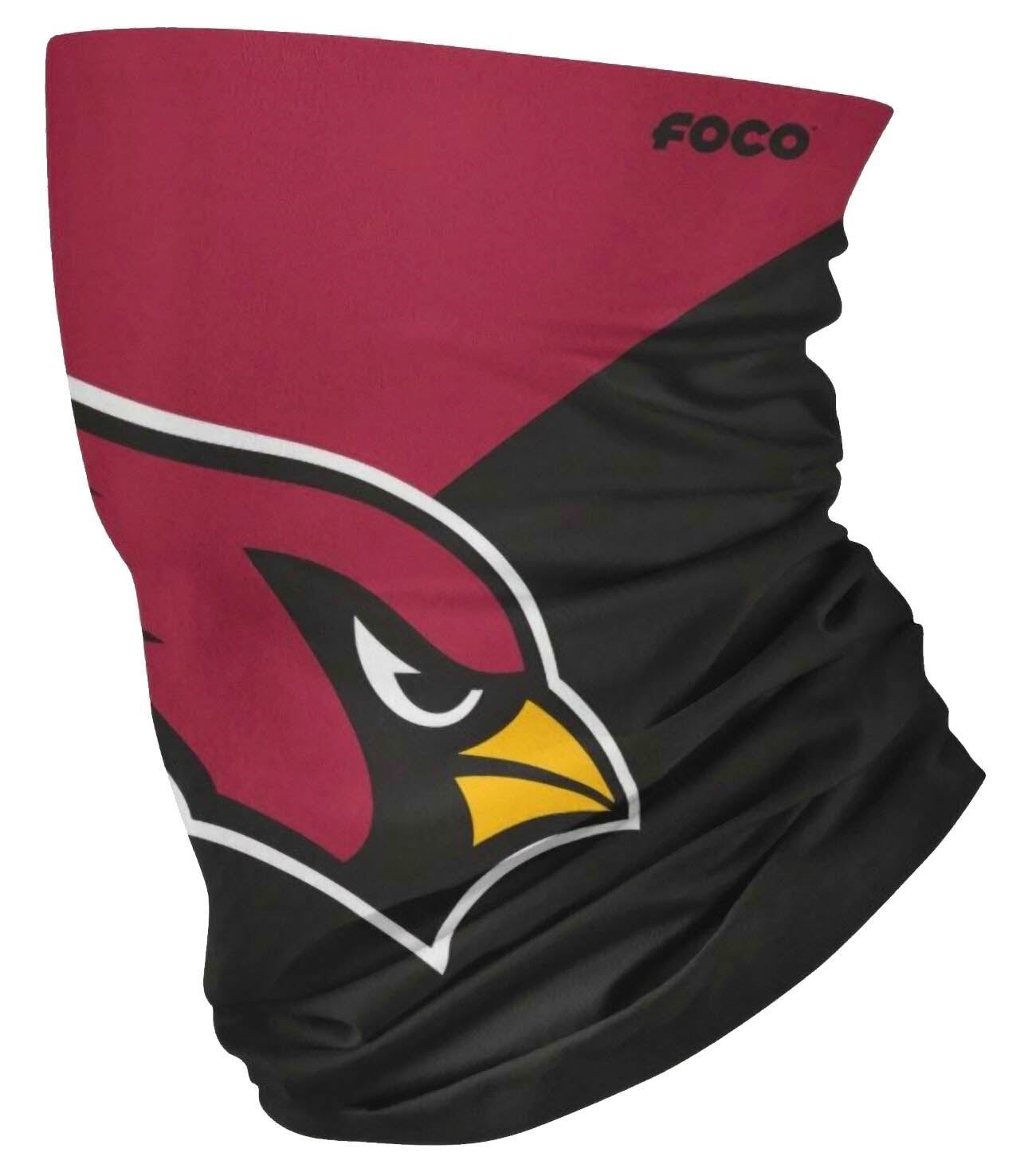 Arizona Cardinals Colour Block Big Logo Gaiter Scarf Forever Collectibles