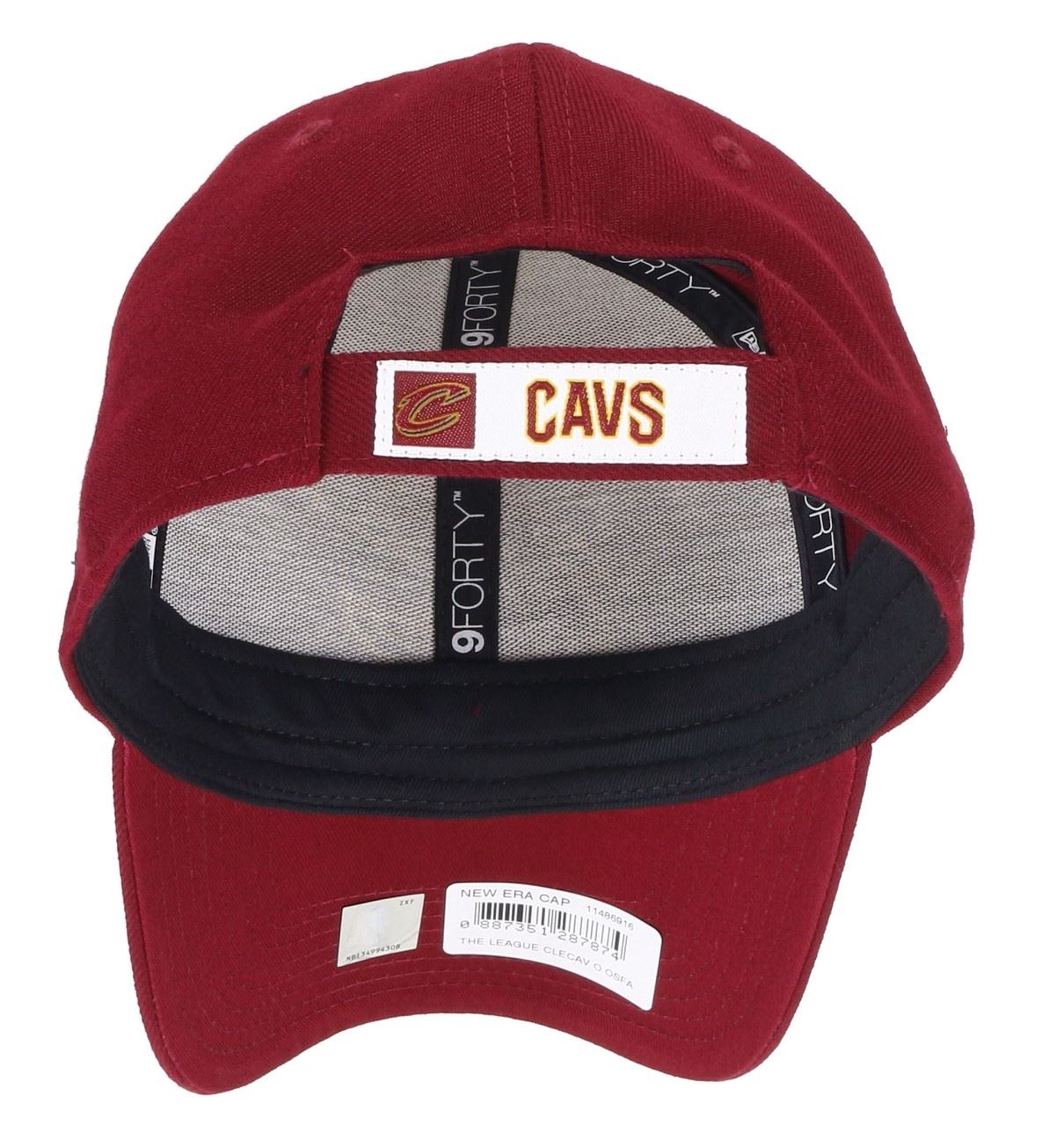 Cleveland Cavaliers NBA The League Wine 9Forty Adjustable Cap New Era 