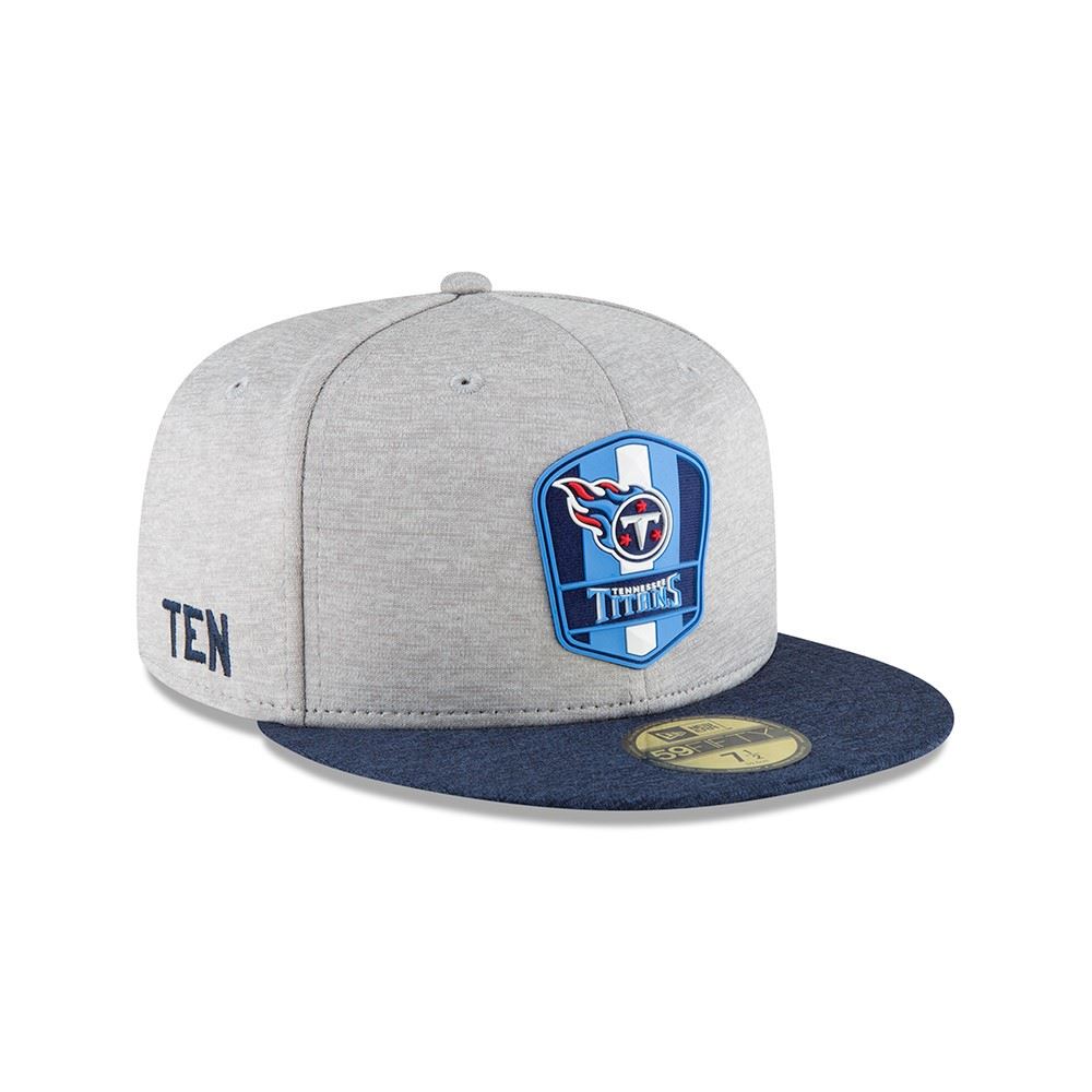 Tennessee Titans NFL Sideline Road 2018 59Fifty Cap New Era