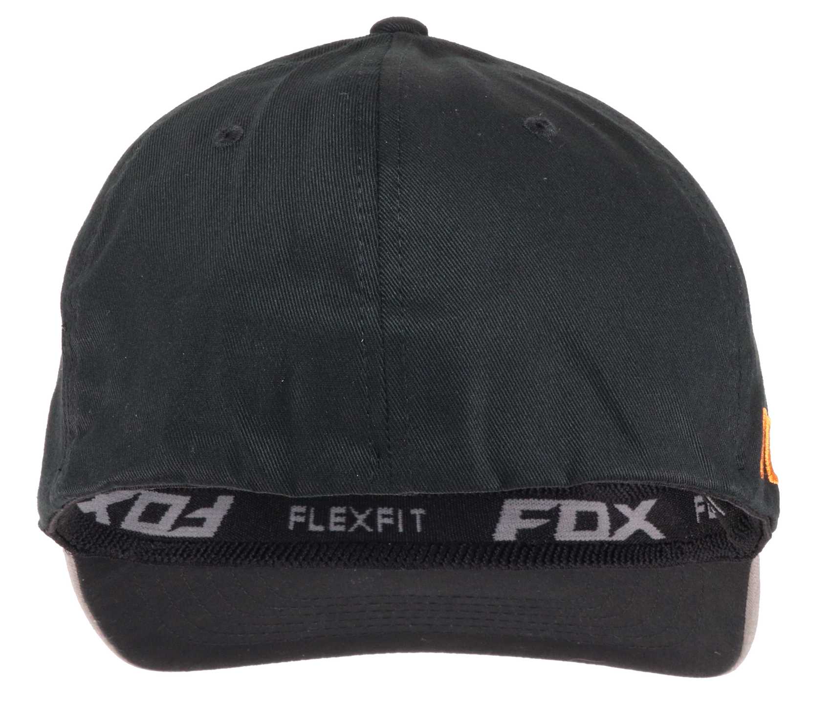 Skew Black Gray Flexfit Hat Fox Racing