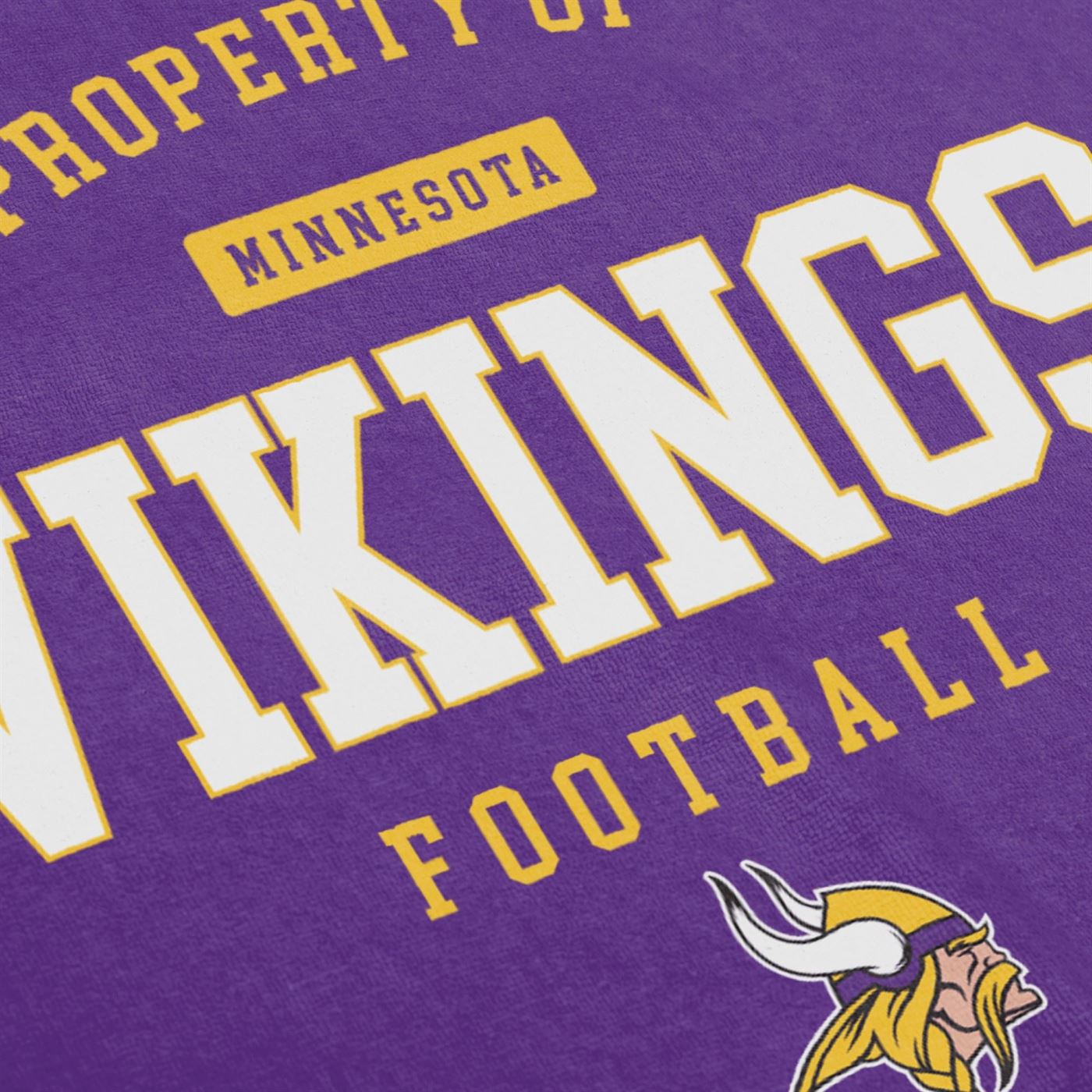 Minnesota Vikings NFL 2024 Strandtuch Badetuch Handtuch Lila Foco