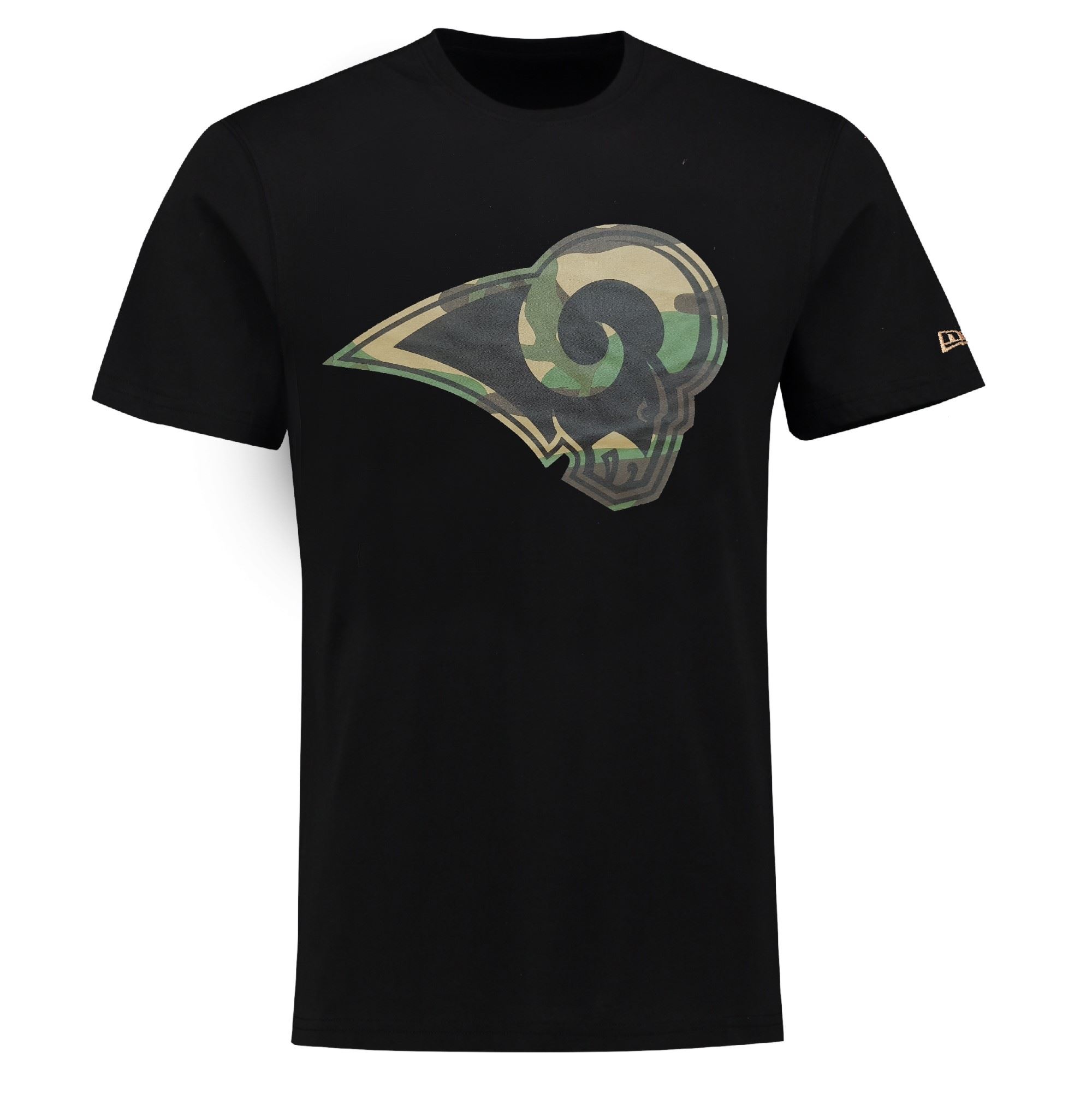 Los Angeles Rams Camo Logo T-Shirt New Era
