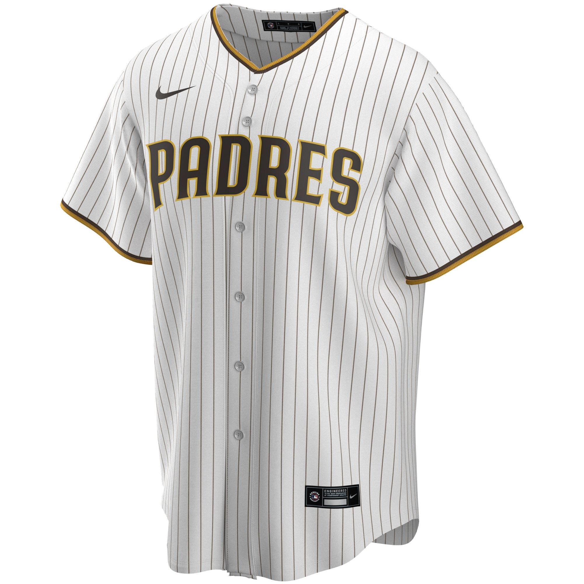 San Diego Padres Official MLB Replica Home Jersey White Nike