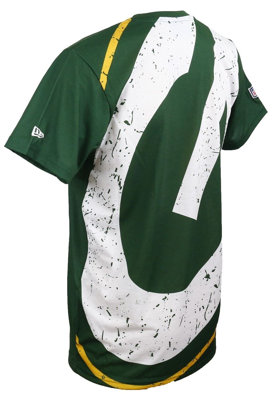 Green Bay Packers Green Big Logo Back T-Shirt New Era