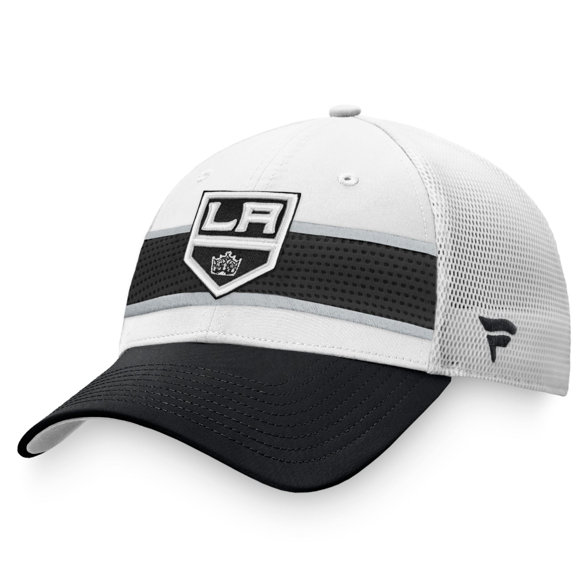 Los Angeles Kings NHL Authentic Pro Draft Jersey Hook Structured Trucker Cap Fanatics