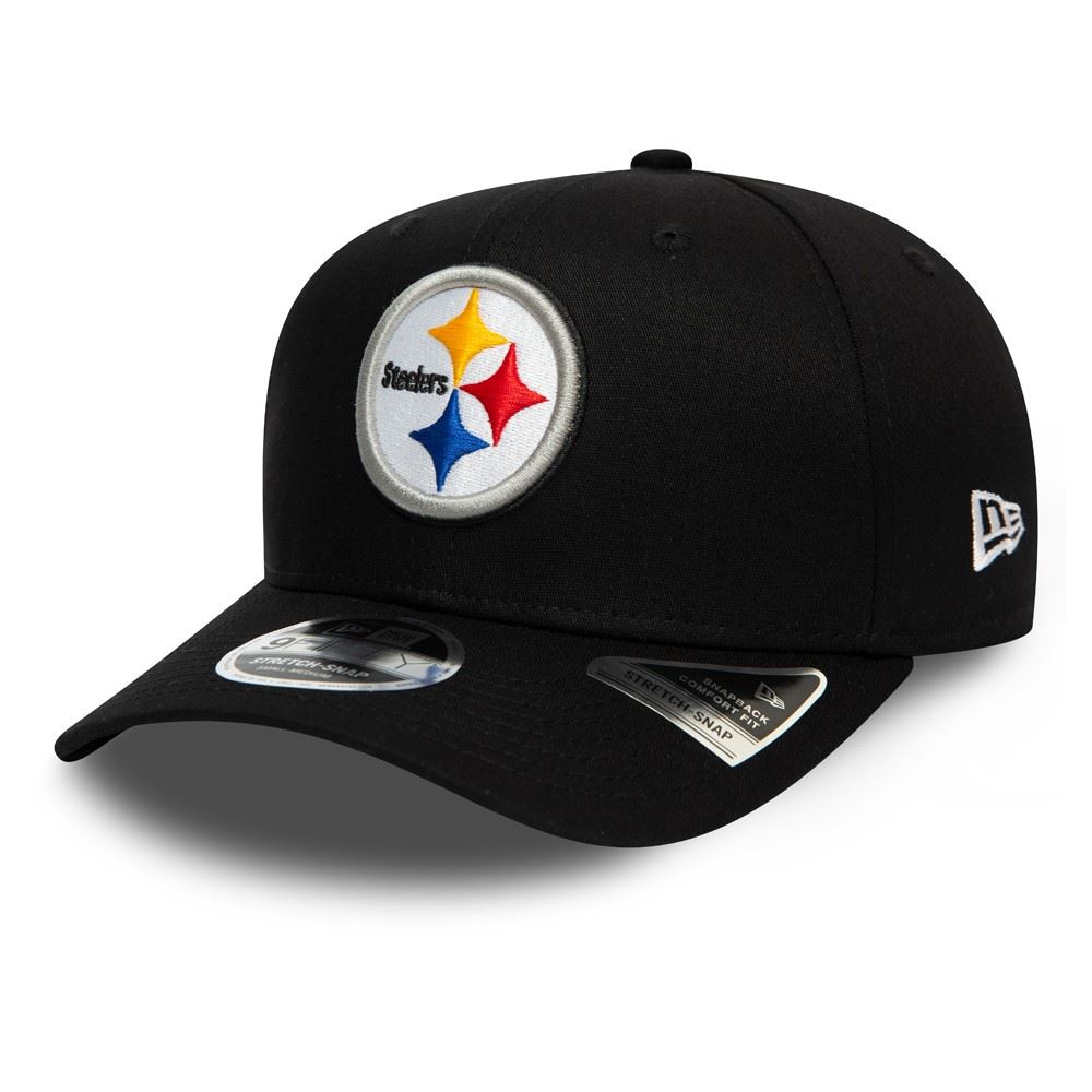 Pittsburgh Steelers NFL Team Stretch 9Fifty Stretch Snapback Cap New Era