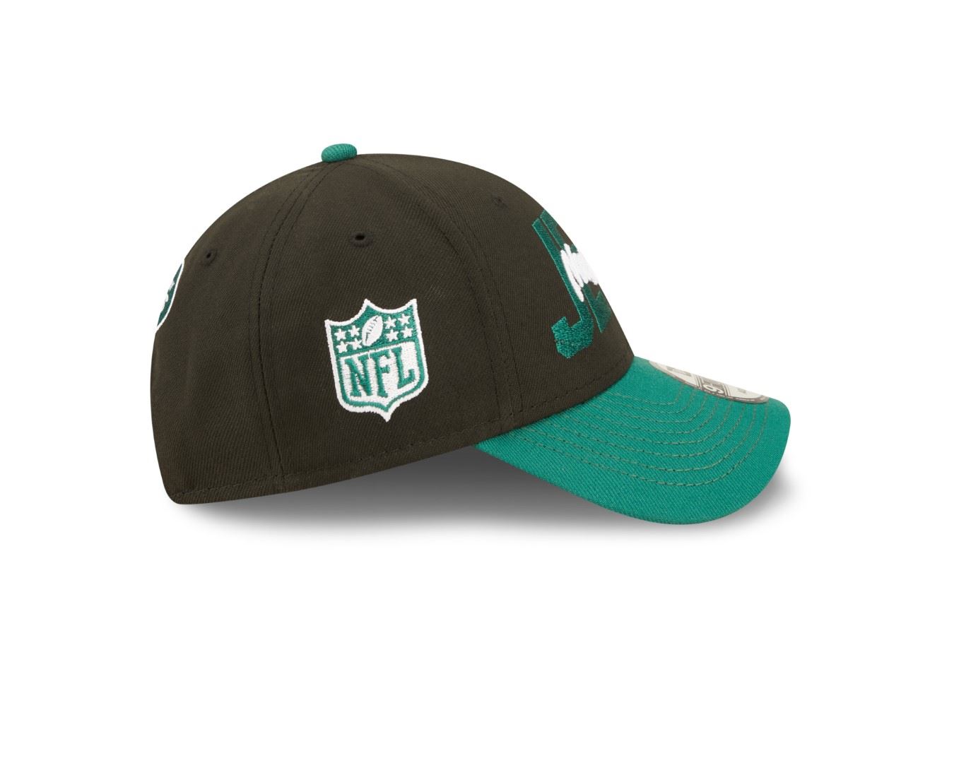 New York Jets 2022 NFL Draft Black Green 9Forty Snapback Cap New Era