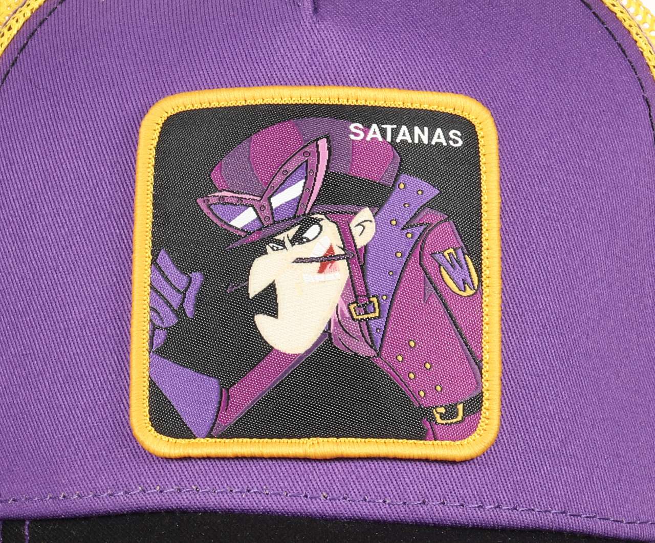 Satanas Wacky Races Purple / Black Trucker Cap Capslab