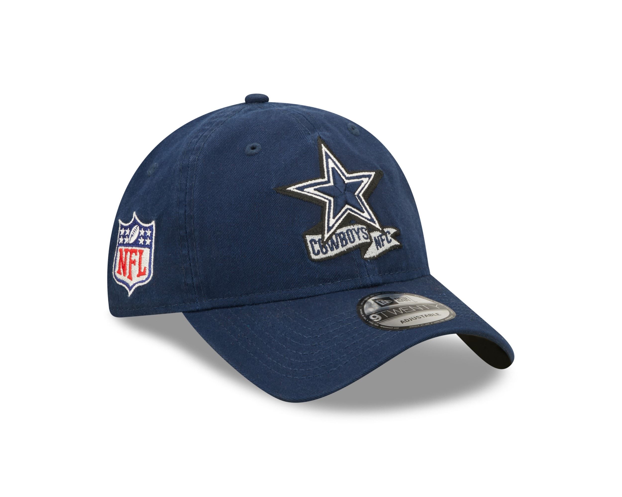 Dallas Cowboys NFL 2022 Sideline Blue 9Twenty Unstructured Strapback Cap New Era