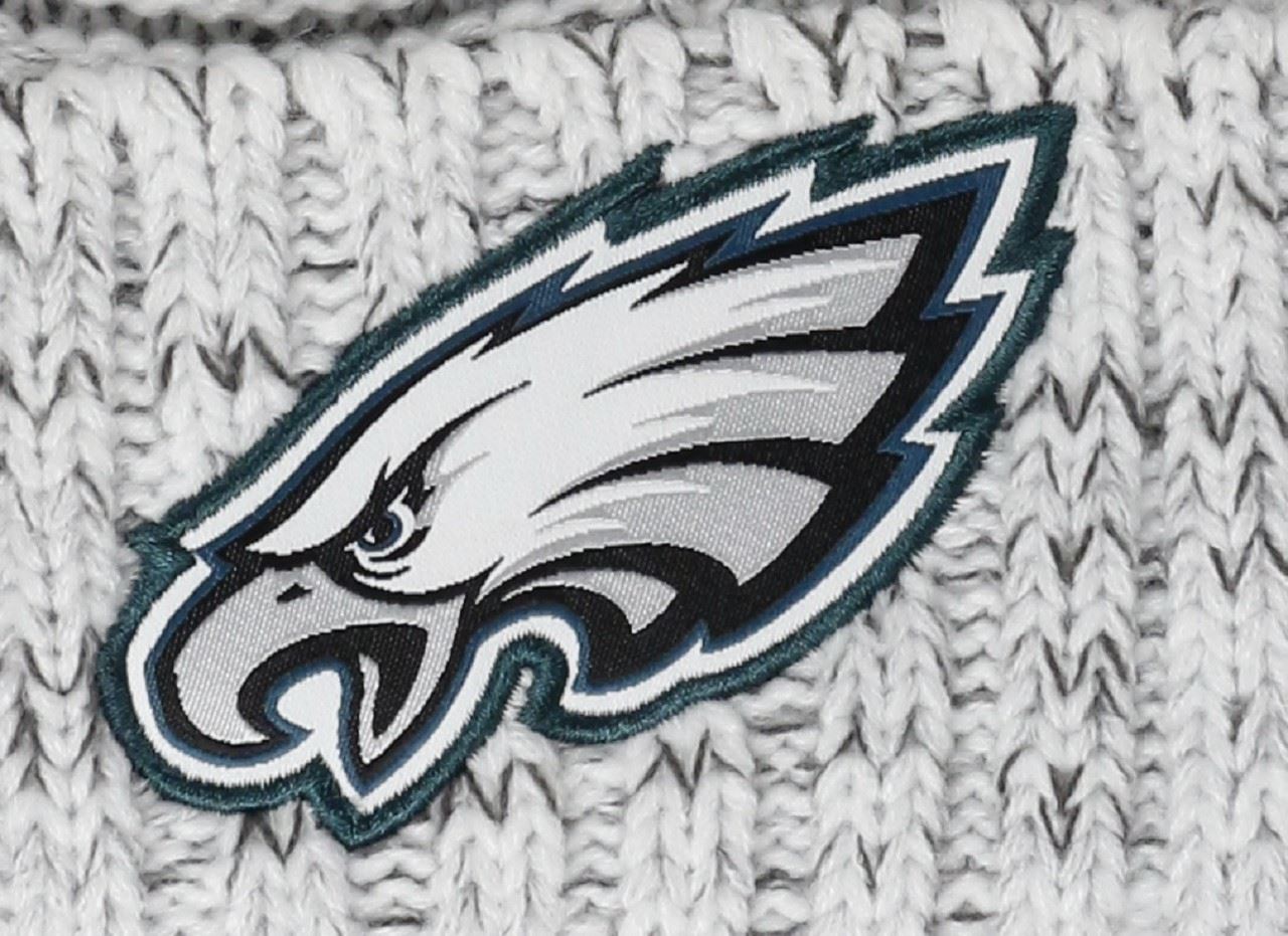Philadelphia Eagles NFL 2019 Sideline Women Beanie Heather Graphite New Era