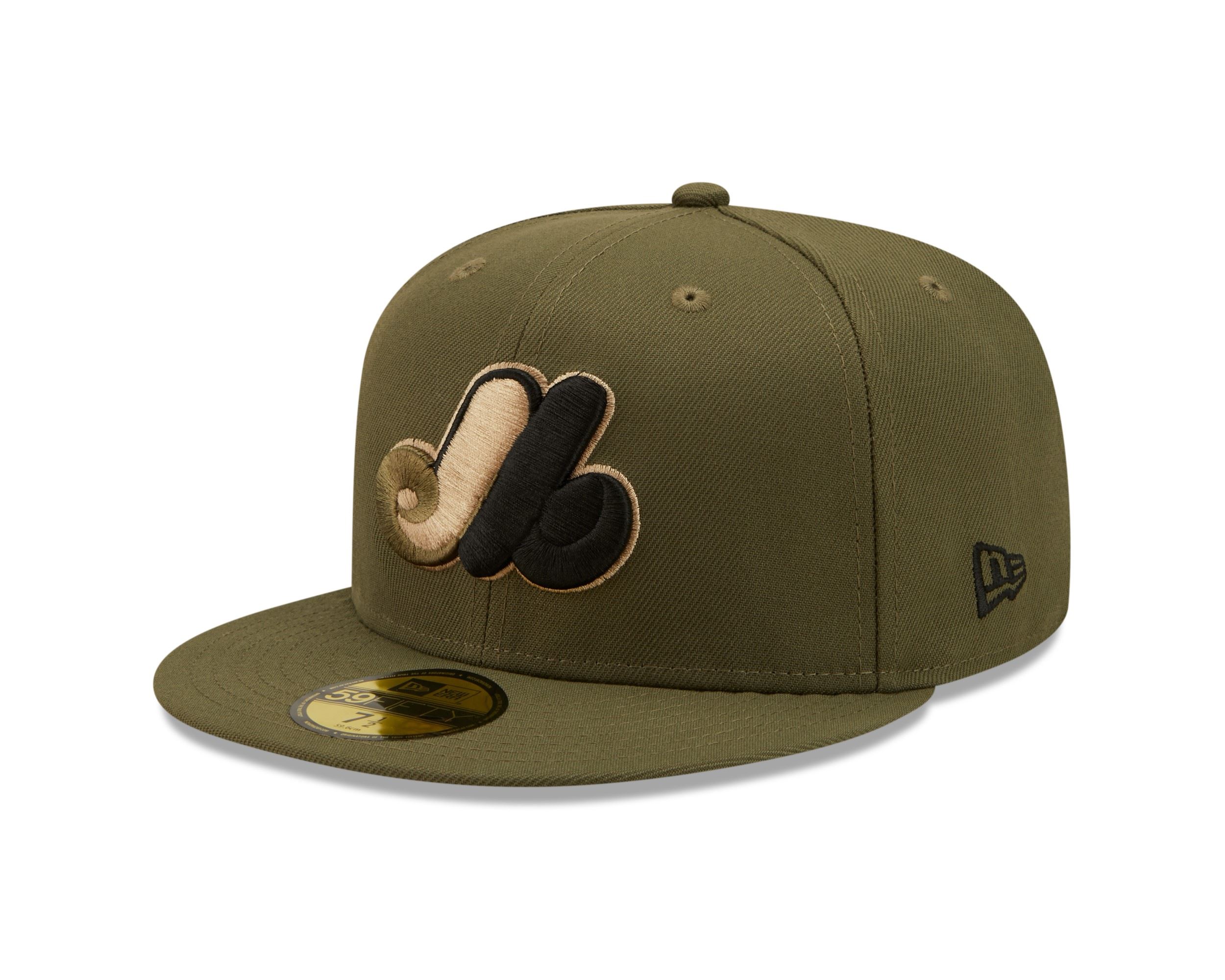 Montreal Expos 35th Anniversary MLB Olive 59Fifty Basecap New Era