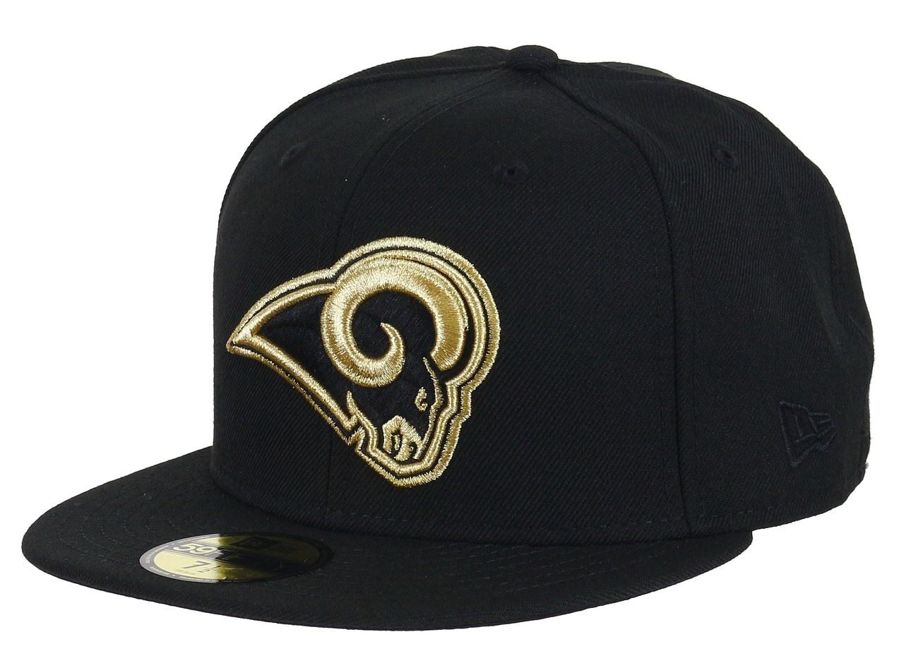 Los Angeles Rams Black / Gold Edition 59Fifty  Cap New Era