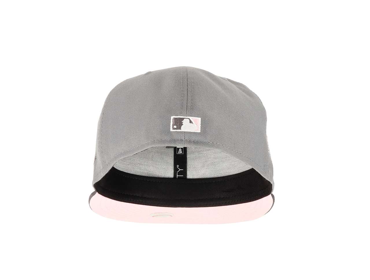 Houston Astros MLB 45th Anniversary 1965 - 2010 Sidepatch Cooperstown Gray Pink 59Fifty Basecap New Era