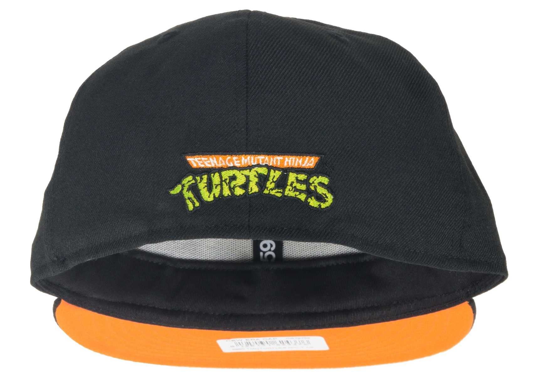 Michaelangelo Ninja Turtles TMNT Edition Black 59Fifty Basecap New Era