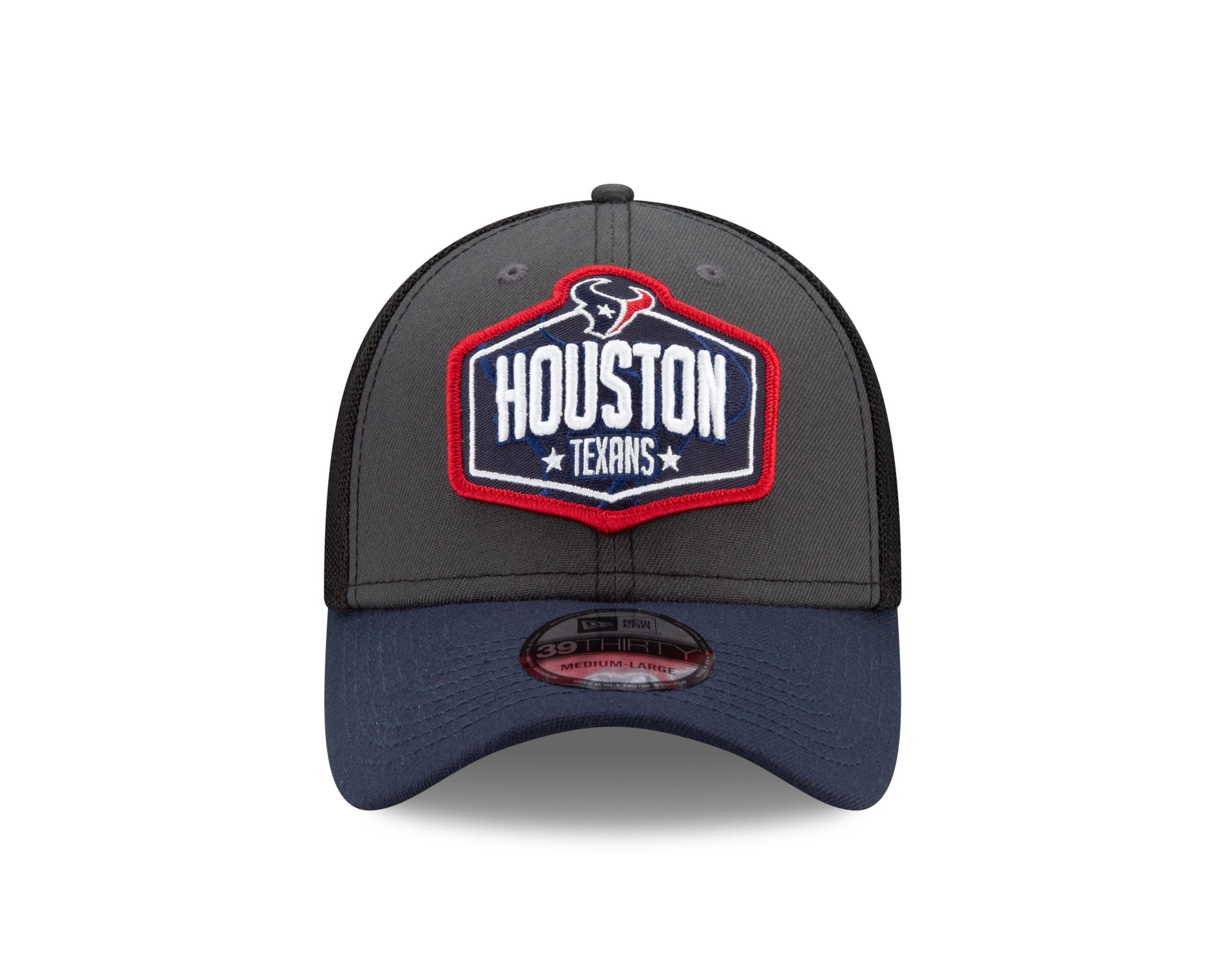 Houston Texans NFL 2021 Draft 39Thirty Stretch Cap New Era