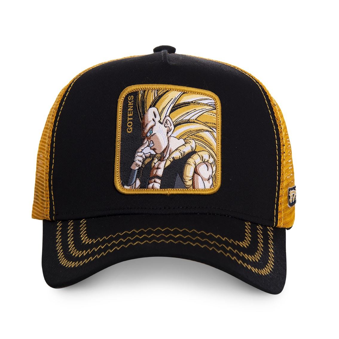 Gotenks Dragon Ball Z Black Trucker Cap Capslab