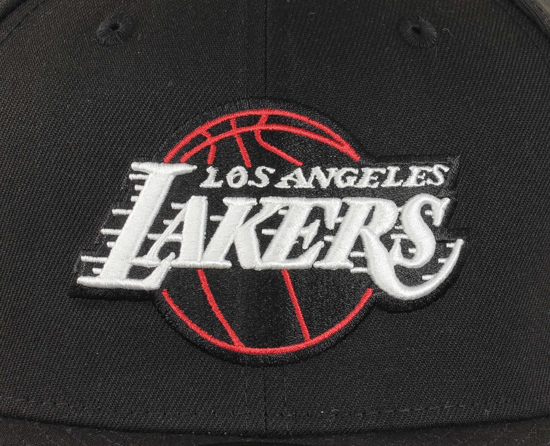 Los Angeles Lakers NBA Black Red 59Fifty Basecap New Era